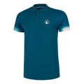 Create Tournament Polo Hommes-Bleu Petrol, Multicouleur
