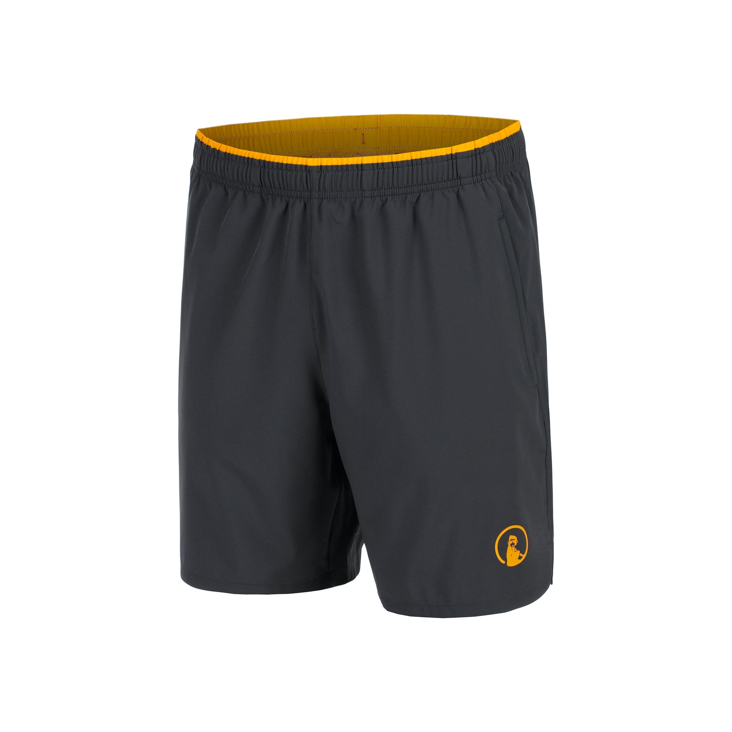 Quiet Please Endlessly Slam 7in Shorts Hommes-Anthracite,Orange