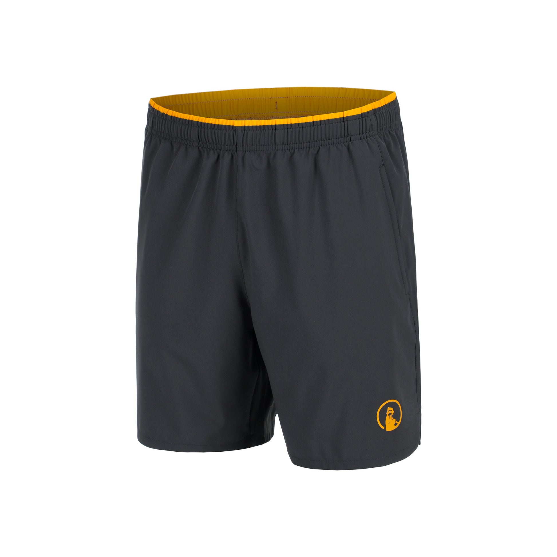 Quiet Please Endlessly Slam 7in Shorts Hommes-Anthracite,Orange