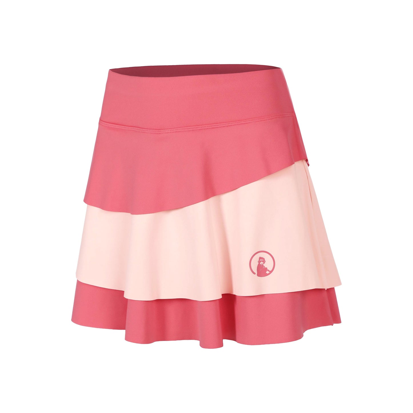 Quiet Please Endlessly Flounce Jupe Femmes-Corail,Rosé