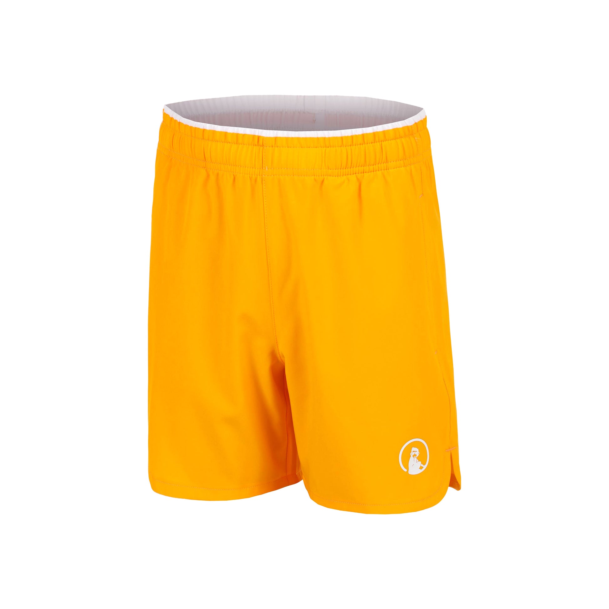 Quiet Please Endlessly Smash Shorts Garçons-Orange,Blanc