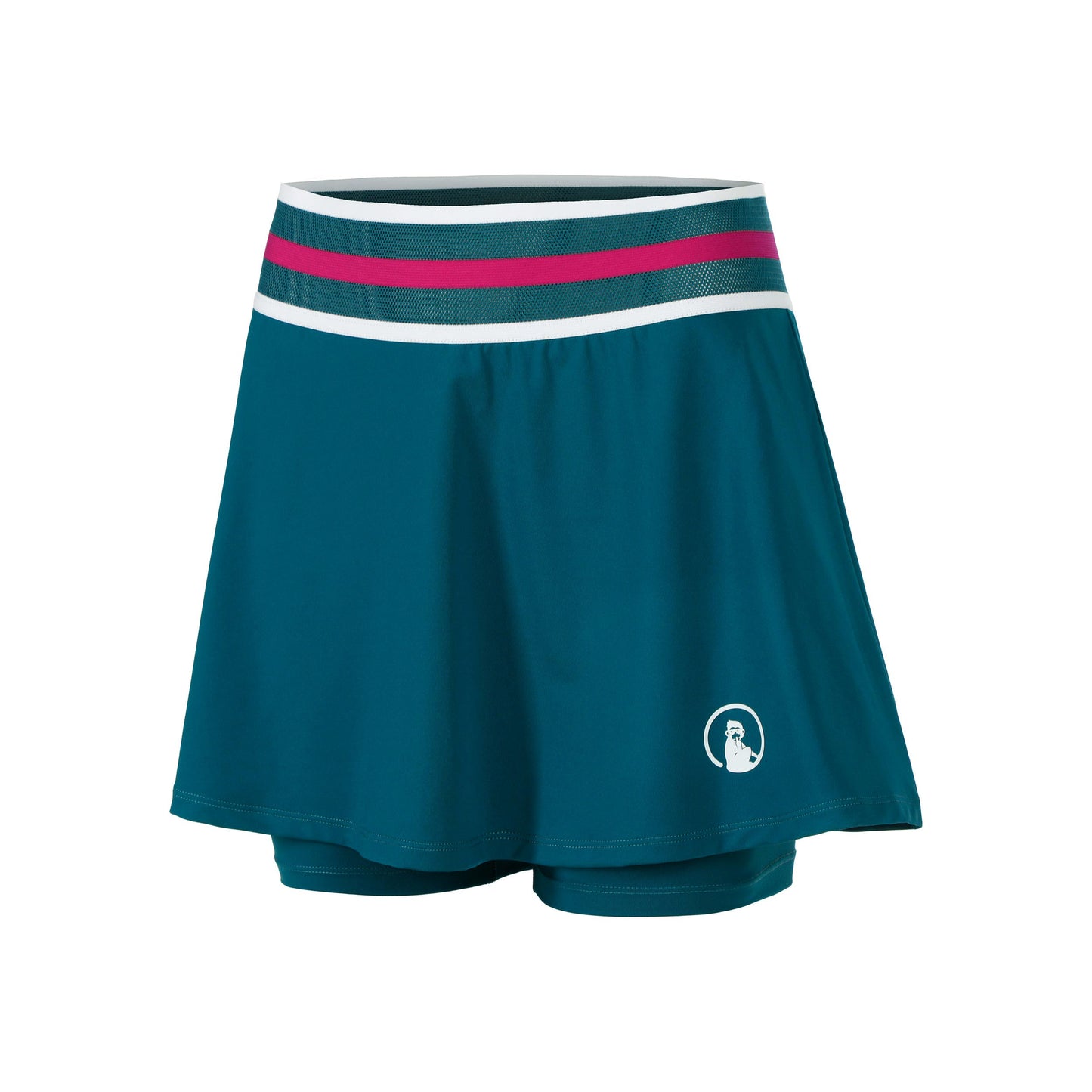 Quiet Please Create Bounce Jupe Filles-Bleu Petrol, Multicouleur