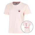 Endlessly Flower T-shirt Femmes-Rosé, Multicouleur