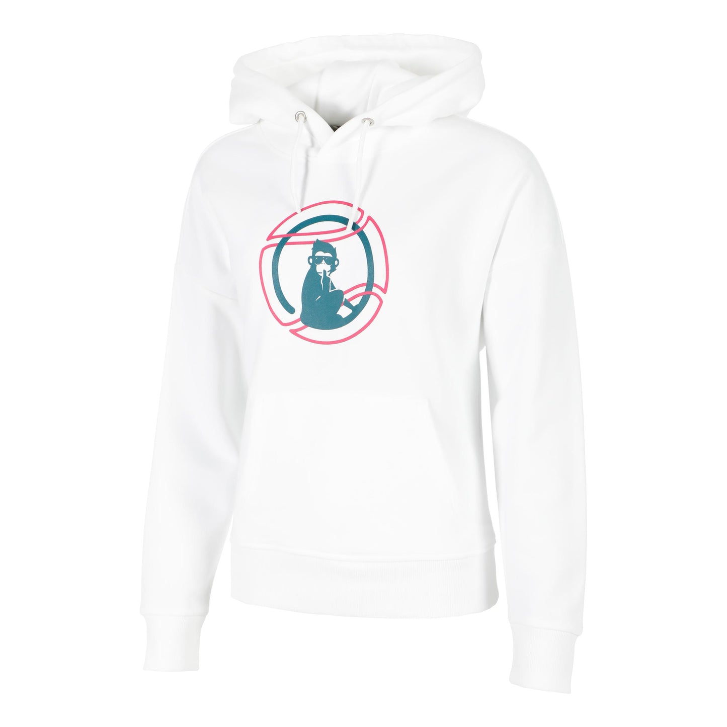Quiet Please Create Sweat À Capuche Femmes-Blanc,Multicouleur