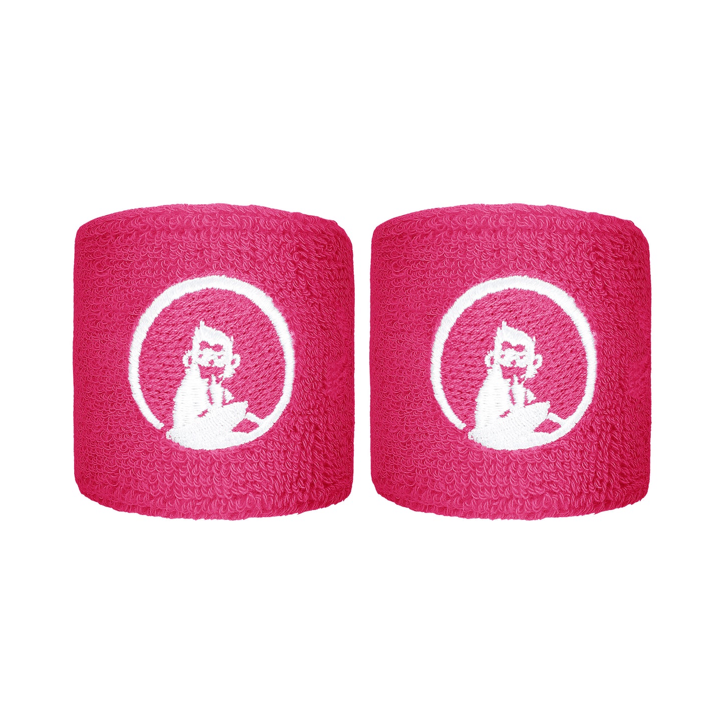 Quiet Please Poignet Pack de 2 unités court - rose