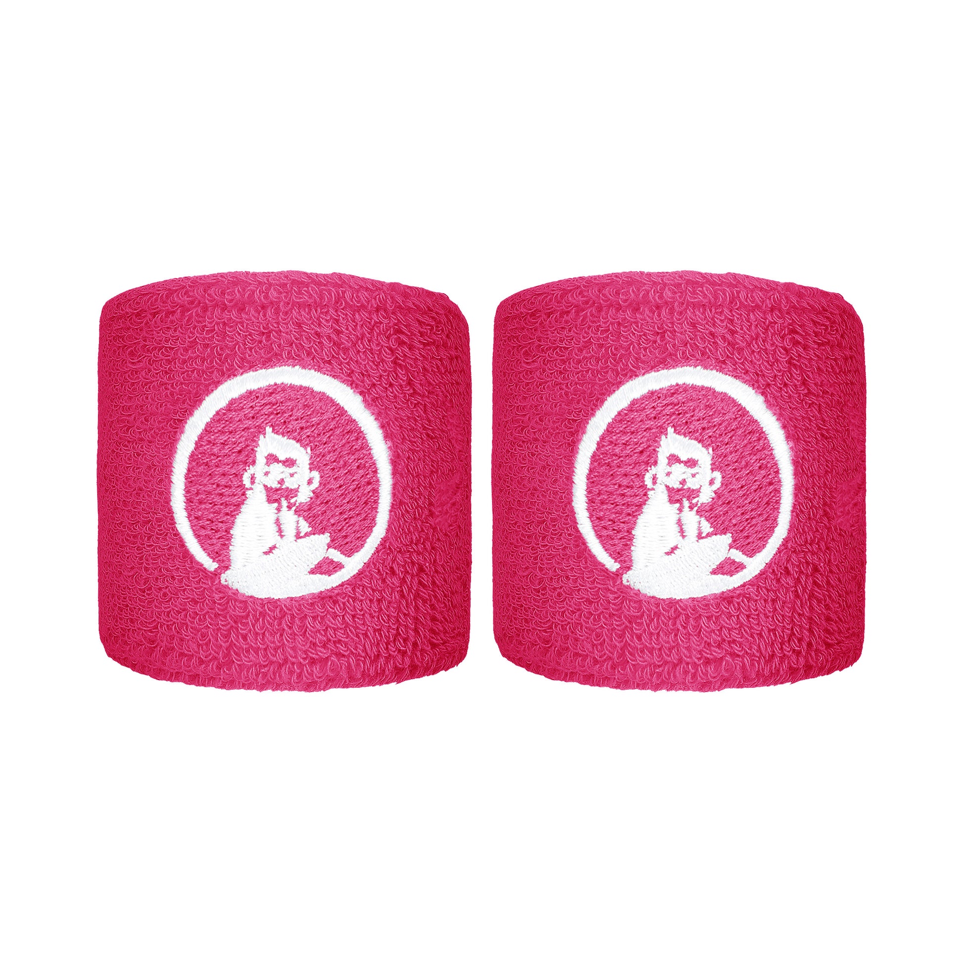 Quiet Please Poignet Pack de 2 unités court - rose
