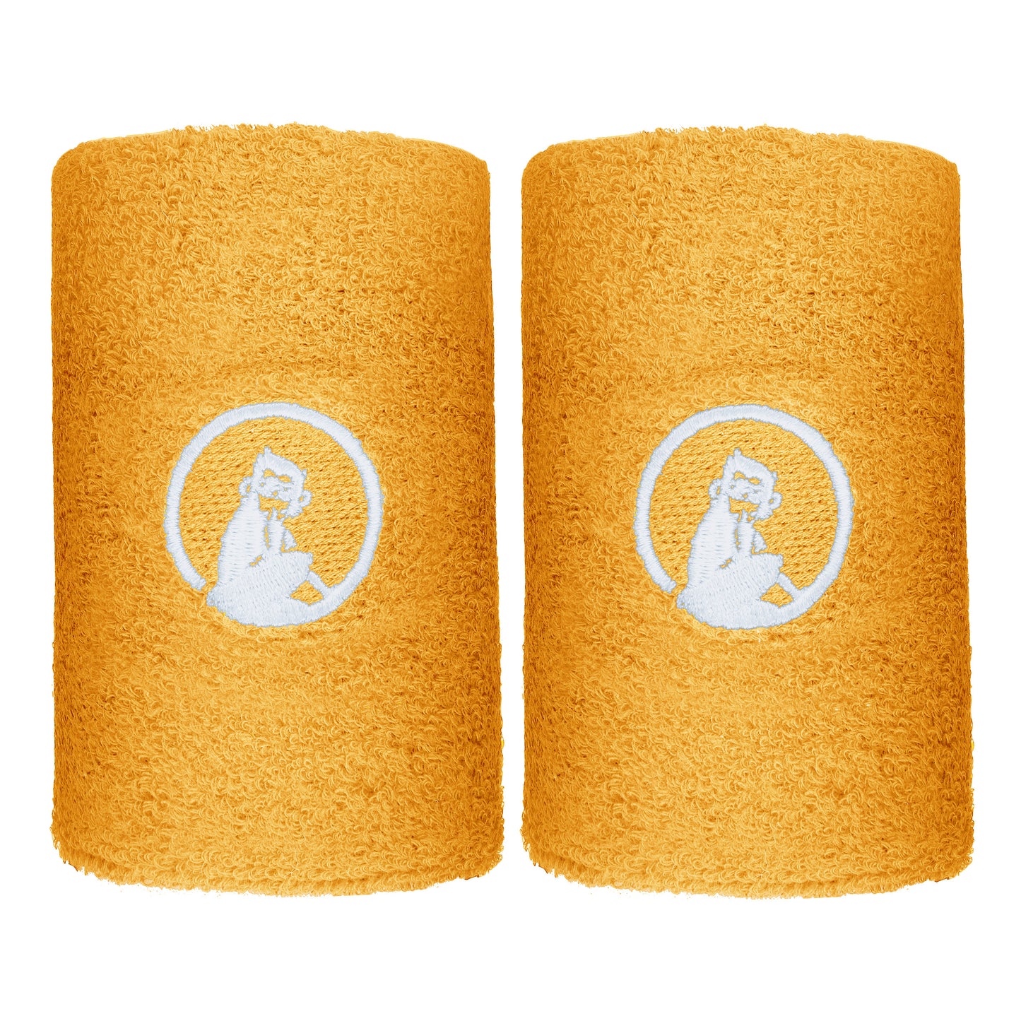 Quiet Please Poignet Pack de 2 unités long - orange