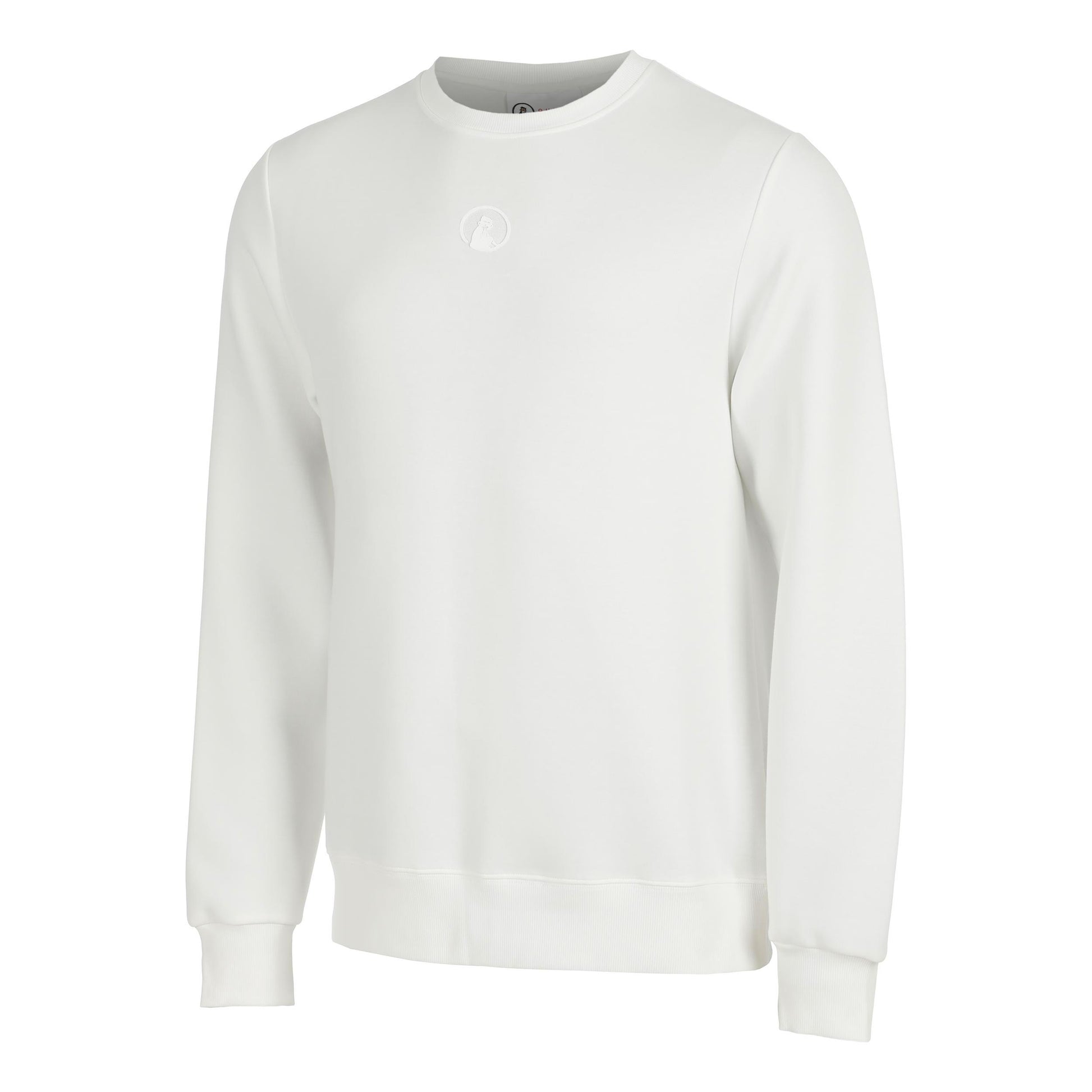Quiet Please Tonal Core Sweat-shirt Hommes-crème