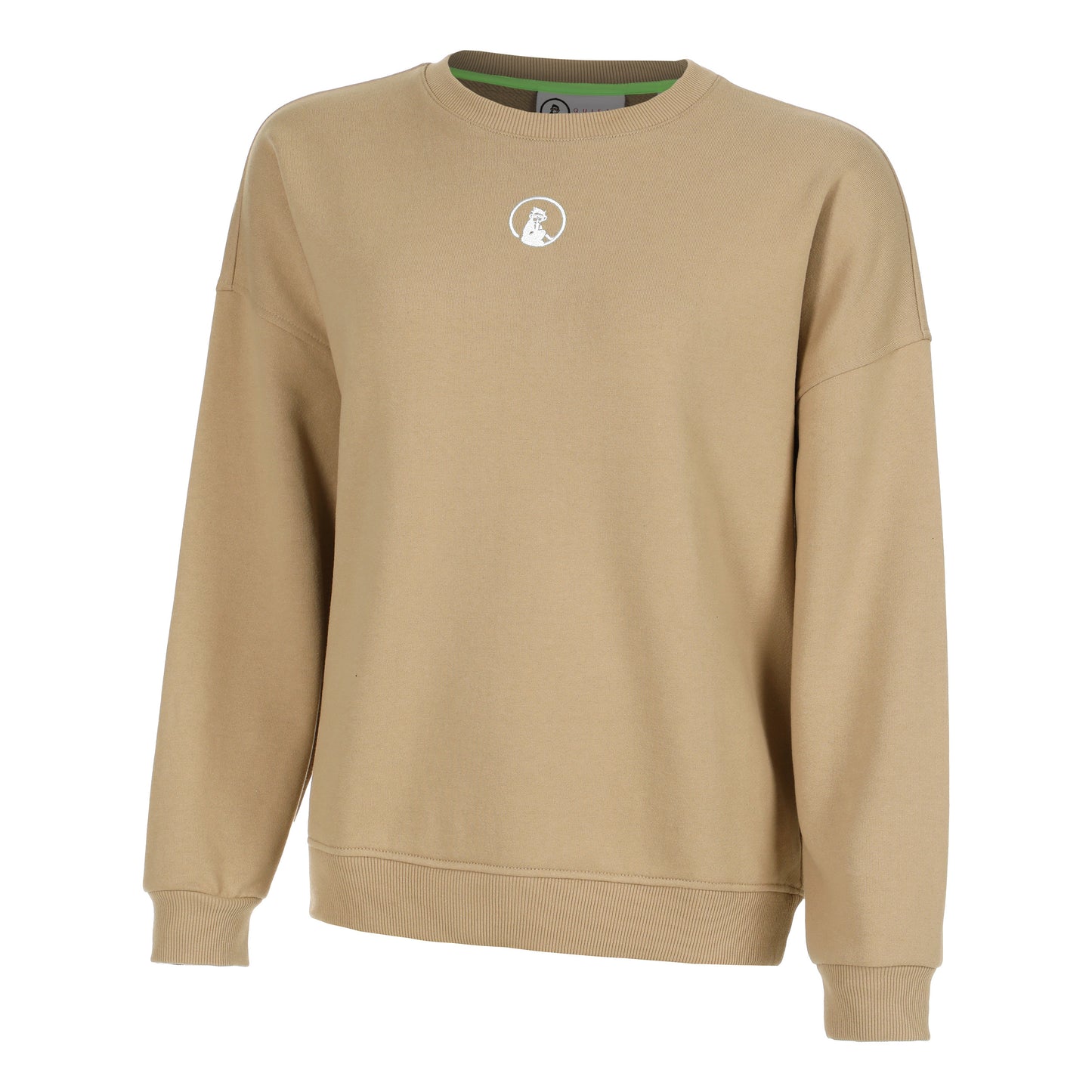 Quiet Please Wild Oversize Sweat-shirt Femmes-Beige