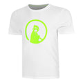 Wild Trainings T-shirt Hommes-Blanc,Vert Fluo