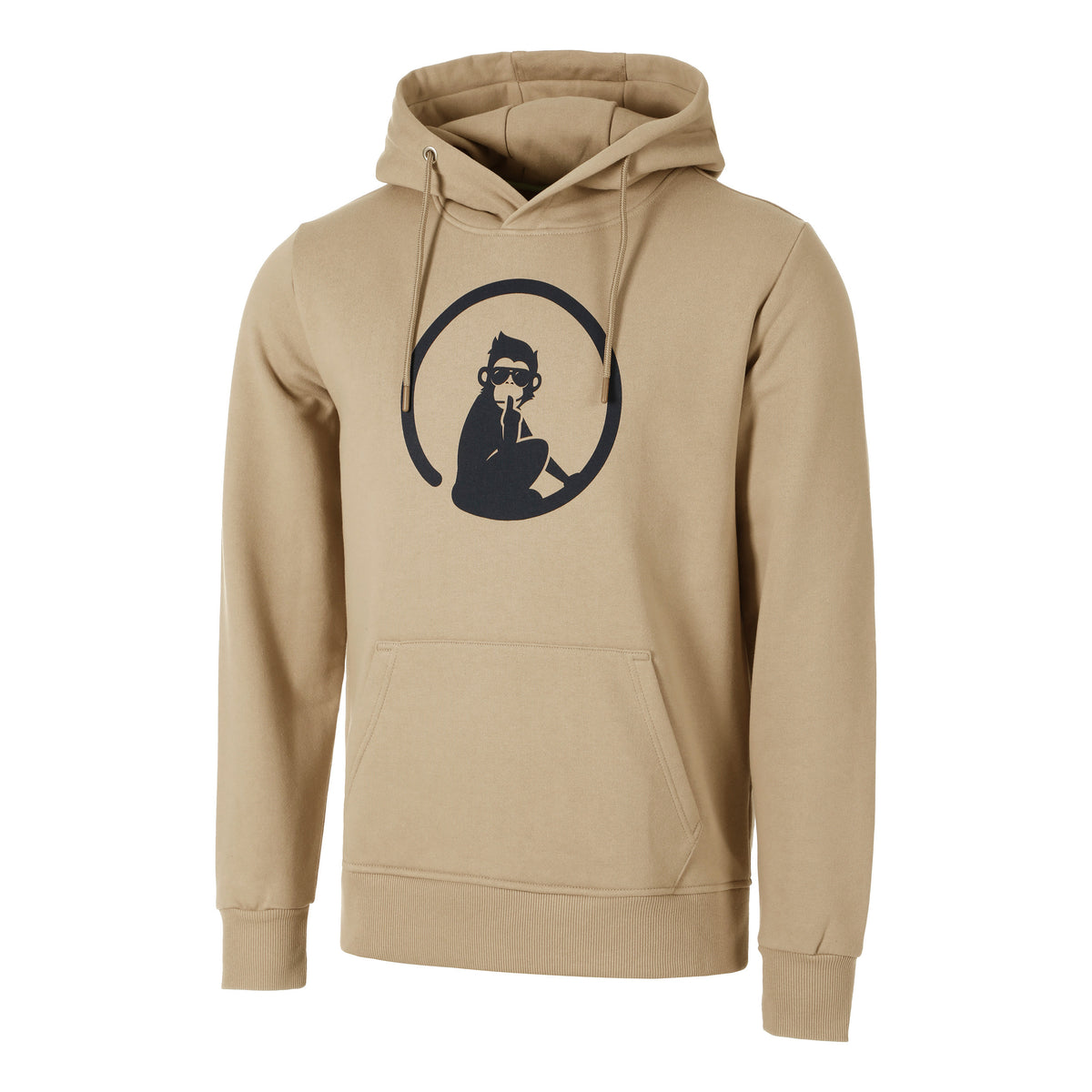 Quiet Please Wild Logo Sweat À Capuche Hommes-Beige,Bleu Foncé
