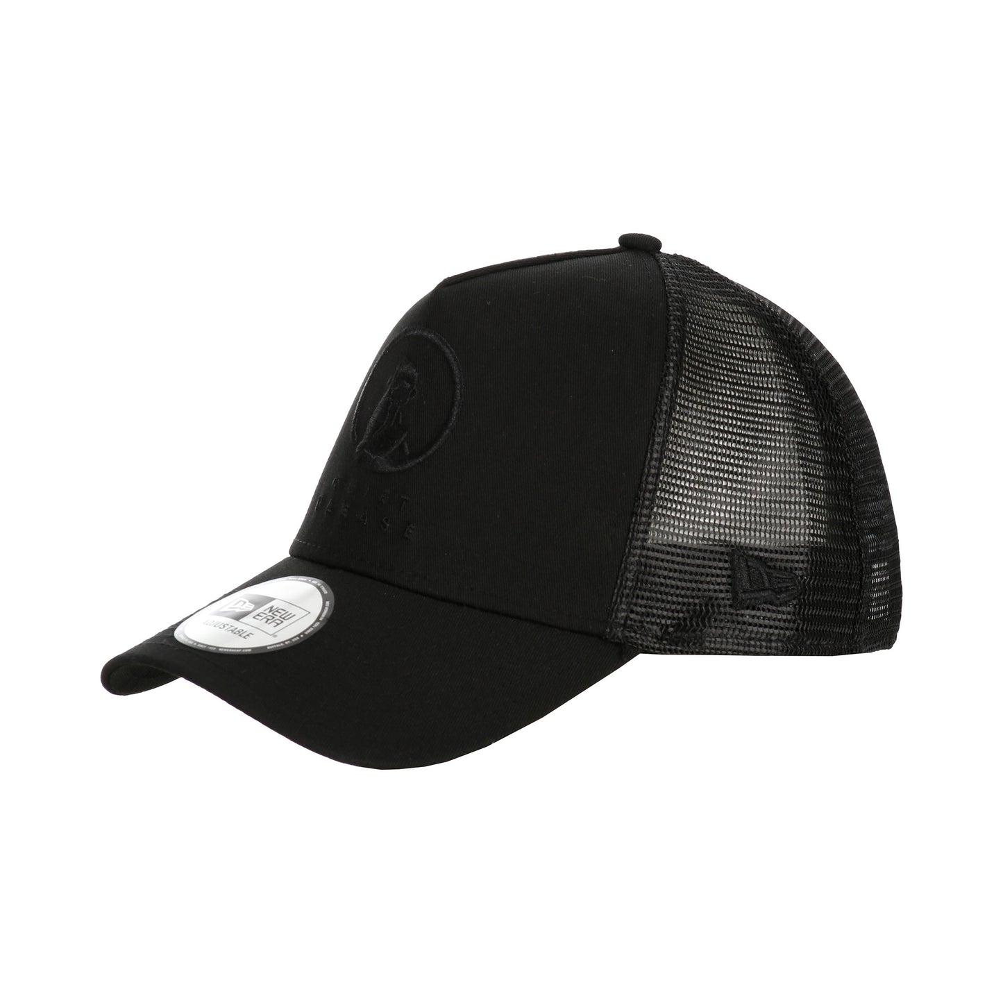 Quiet Please New Era Trucker Casquette-Noir