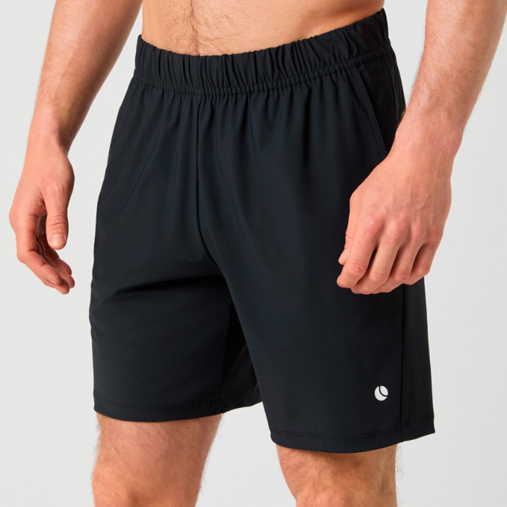 Björn Borg Ace Sports 8 Inch Shorts Hommes-noir, blanc