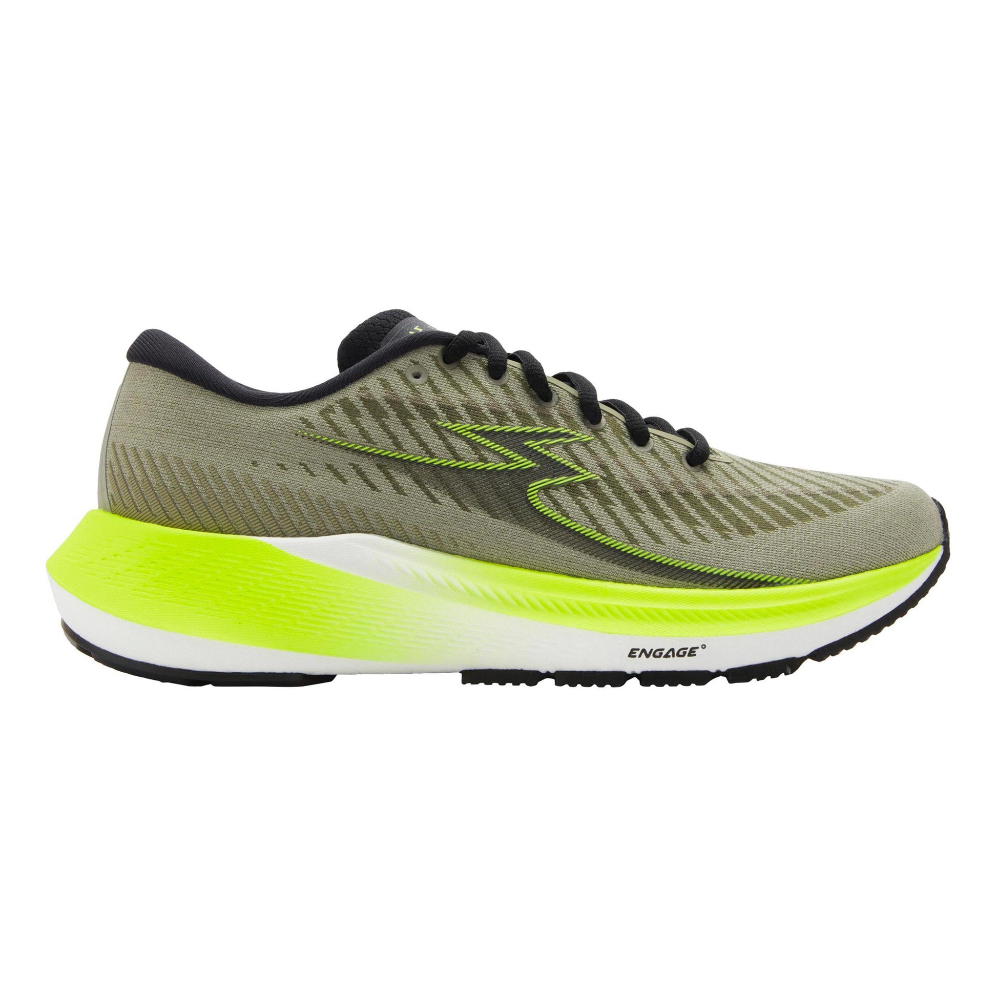 361° Kairos 3 Chaussure de running avec stabilisateurs Hommes-jaune, gris