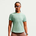 Swift Maillot de course Femmes - vert clair, argent