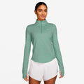 Swift Maillot de course Femmes - vert clair, argent