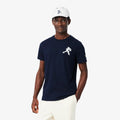 T-shirt & Cap Hommes - vert, bleu foncé