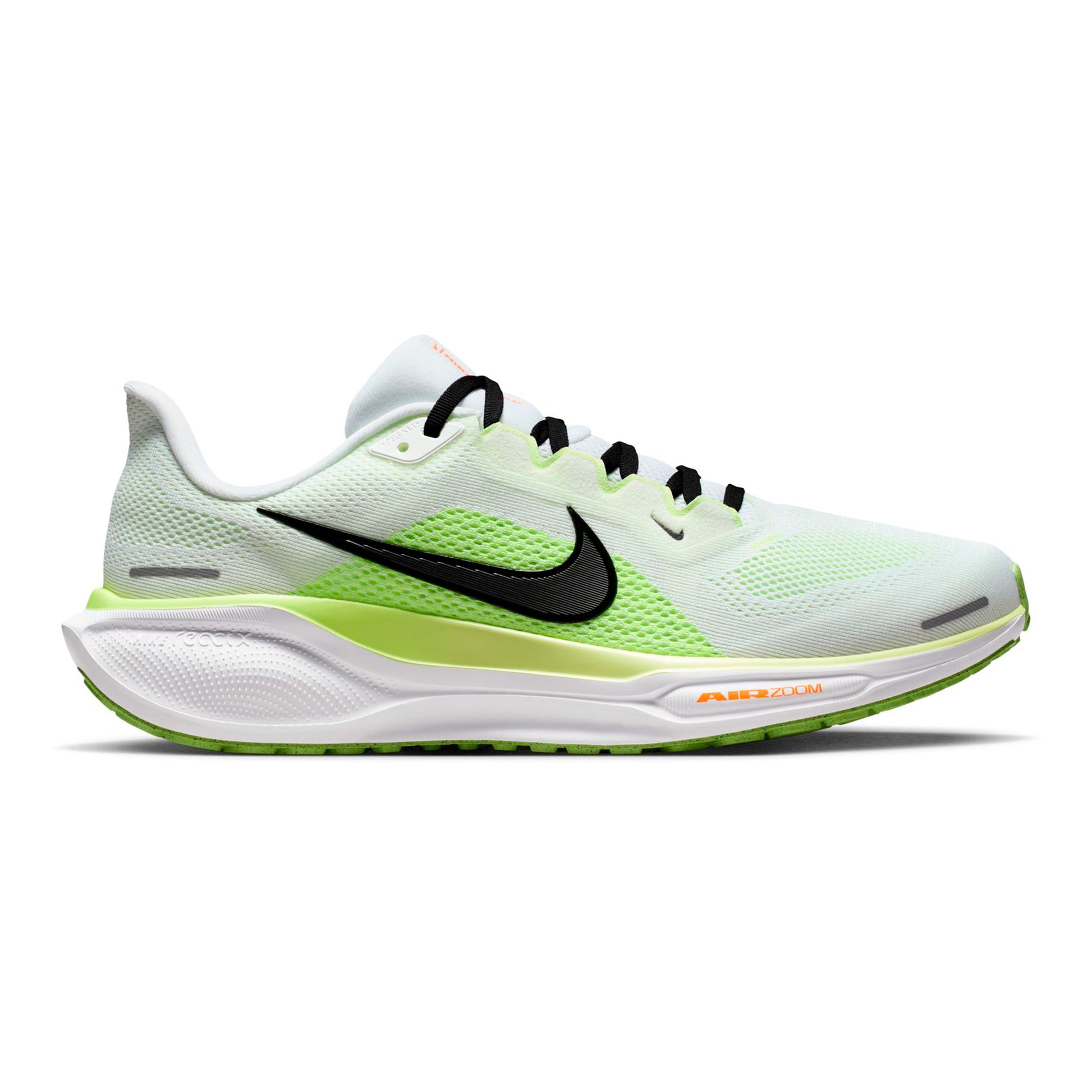 Nike Pegasus 41 Chaussure de running sans stabilisateurs Hommes-blanc, vert fluo