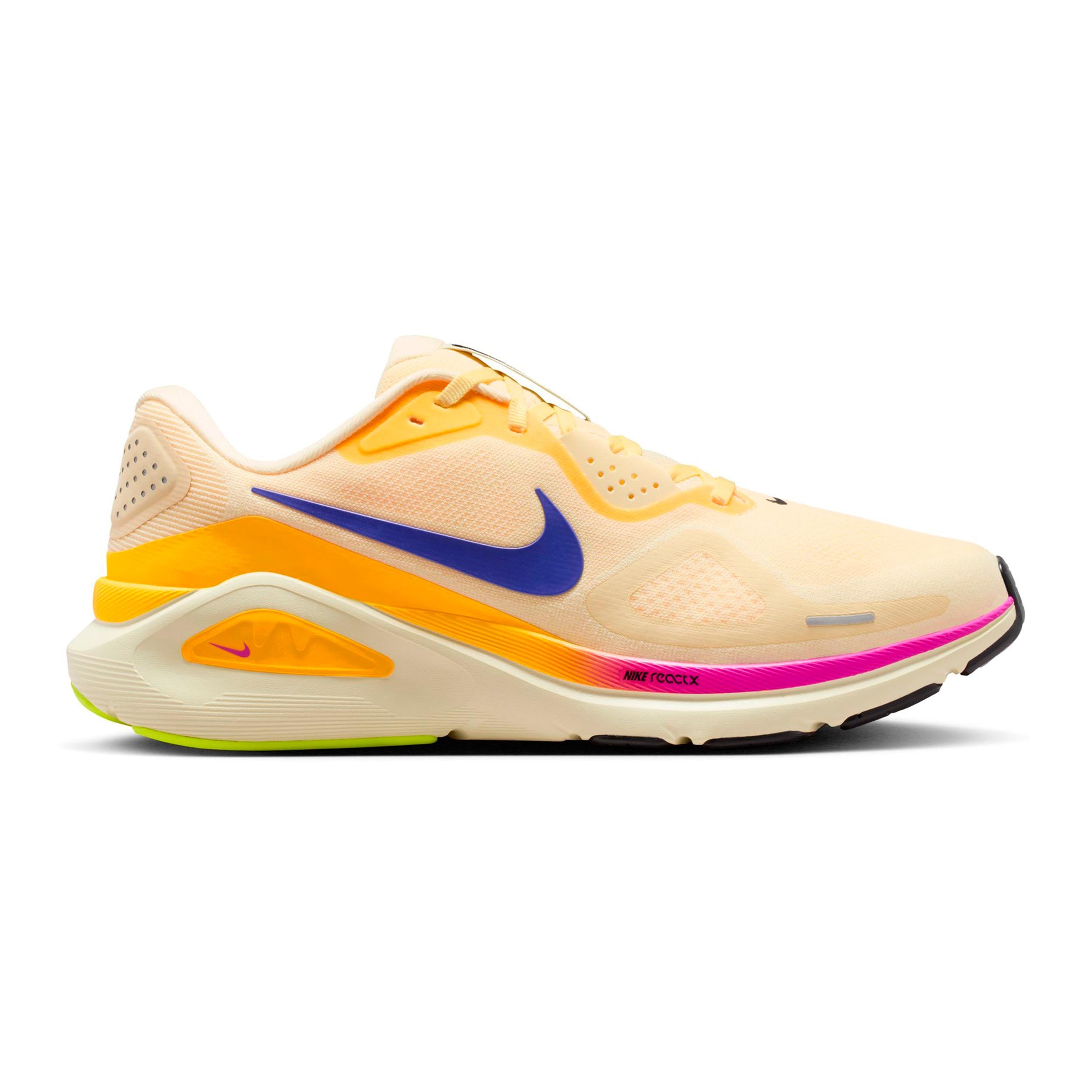 Nike Structure 26 Chaussure de running avec stabilisateurs Hommes-crème, bleu