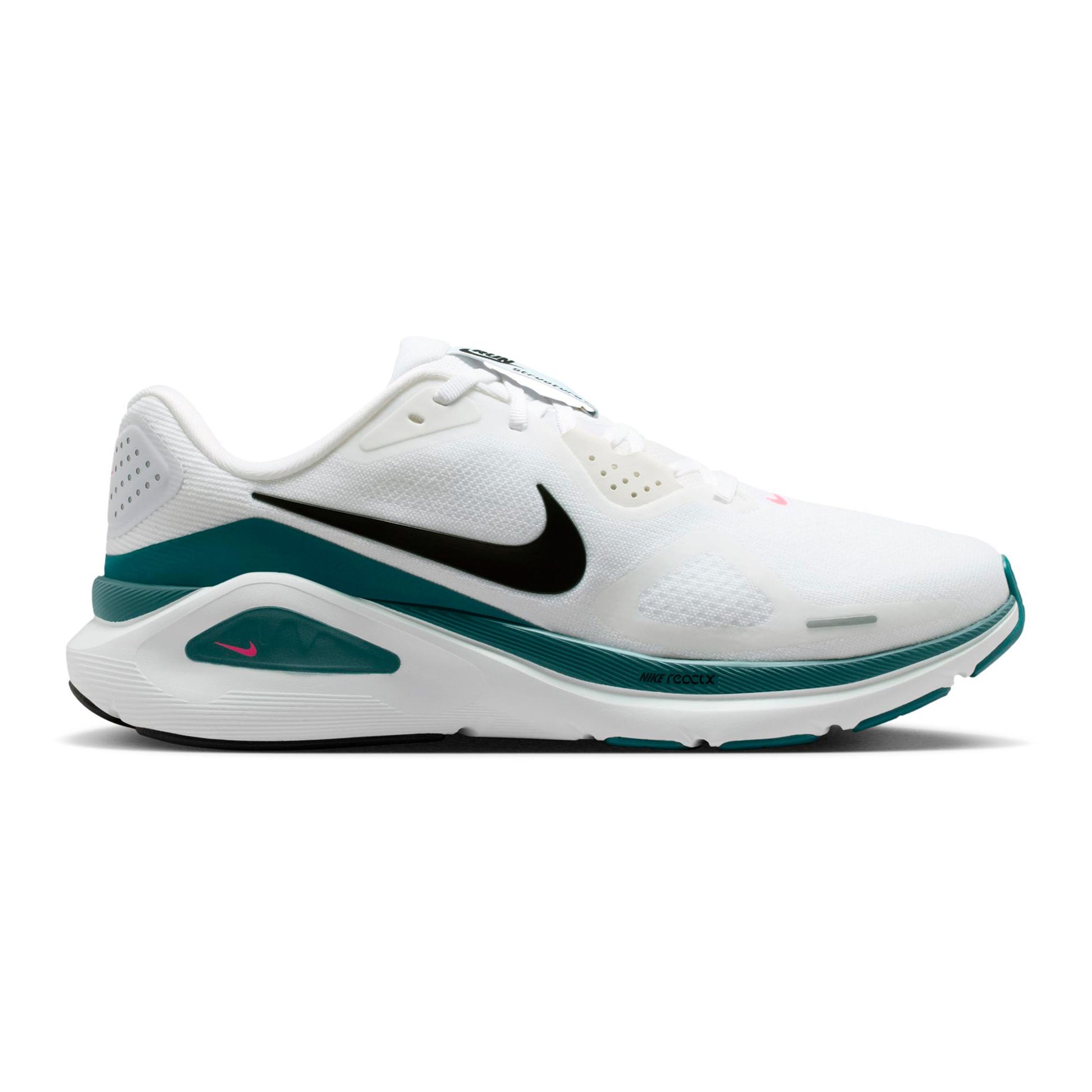 Nike Structure 26 Chaussure de running avec stabilisateurs Hommes - blanc, vert