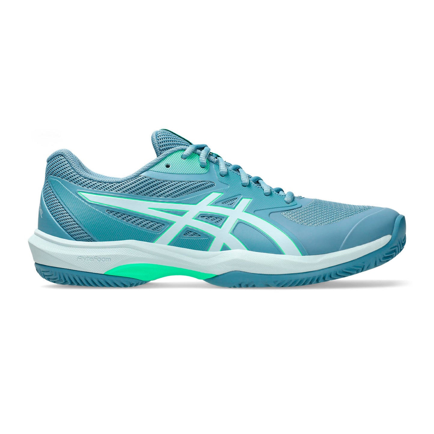 ASICS Game FF Chaussures padel Hommes - bleu gris, vert fluo