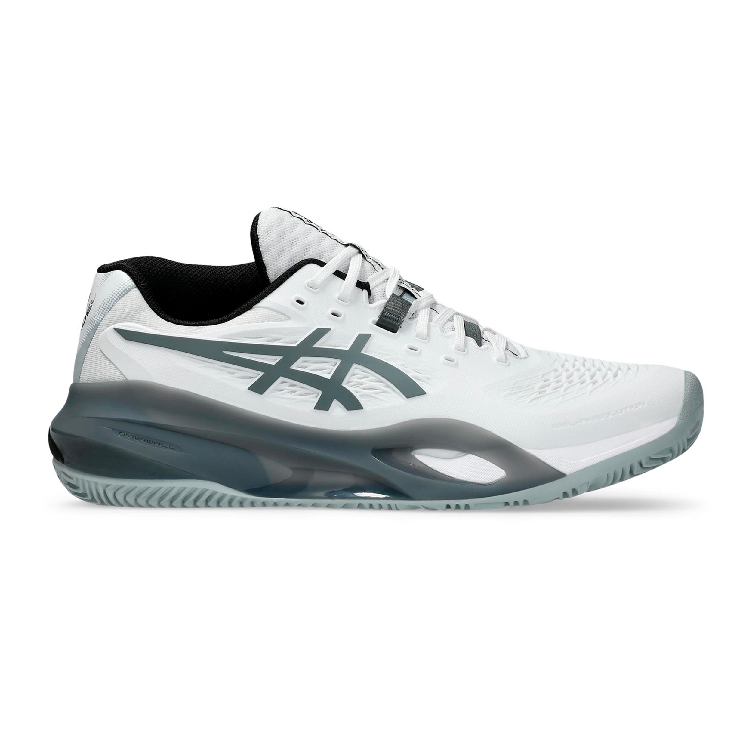 ASICS Gel-Resolution X Chaussures padel Hommes - blanc, gris foncé