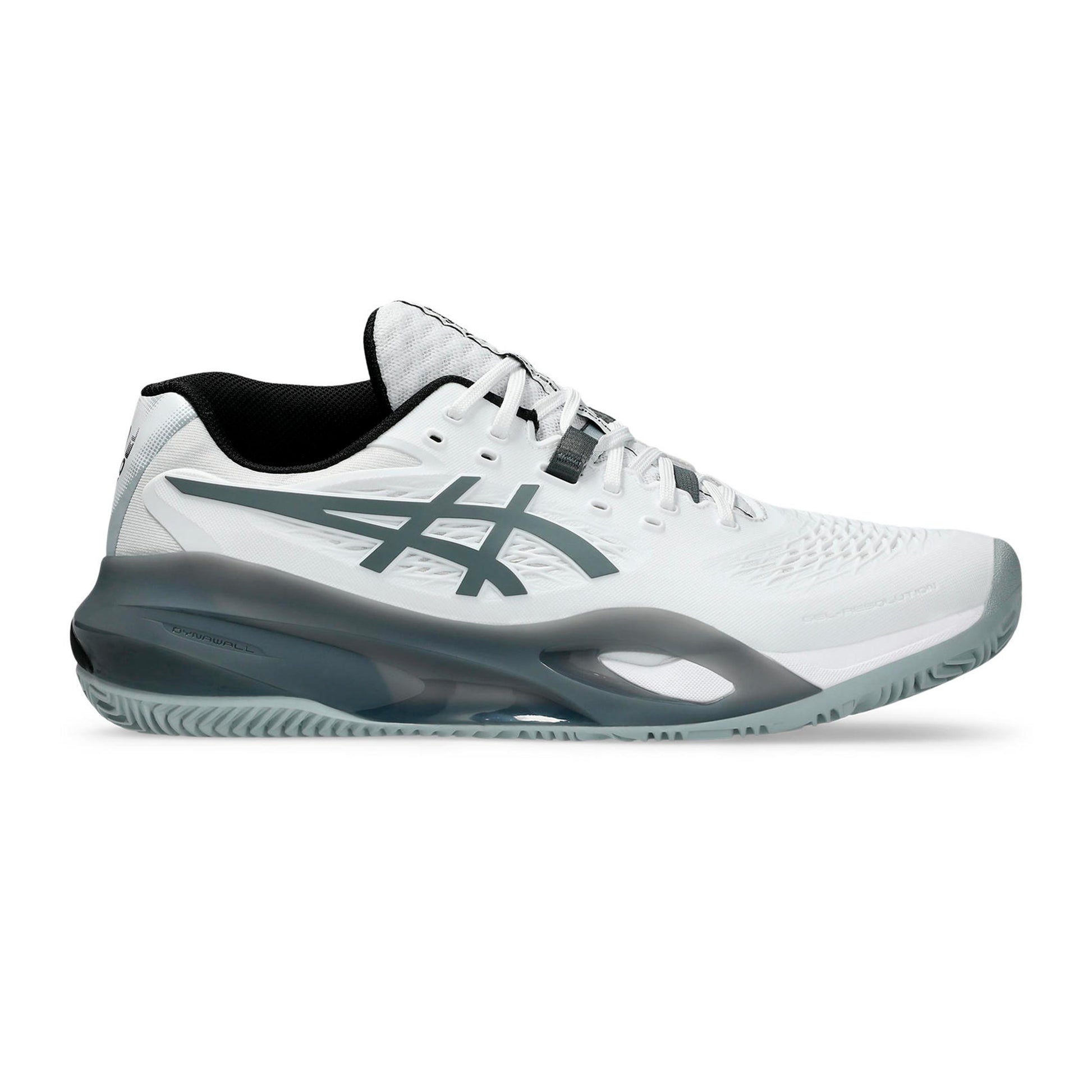 ASICS Gel-Resolution X Chaussures padel Hommes - blanc, gris foncé