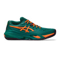 Gel-Resolution X Chaussures padel Hommes - vert foncé, orange fluo