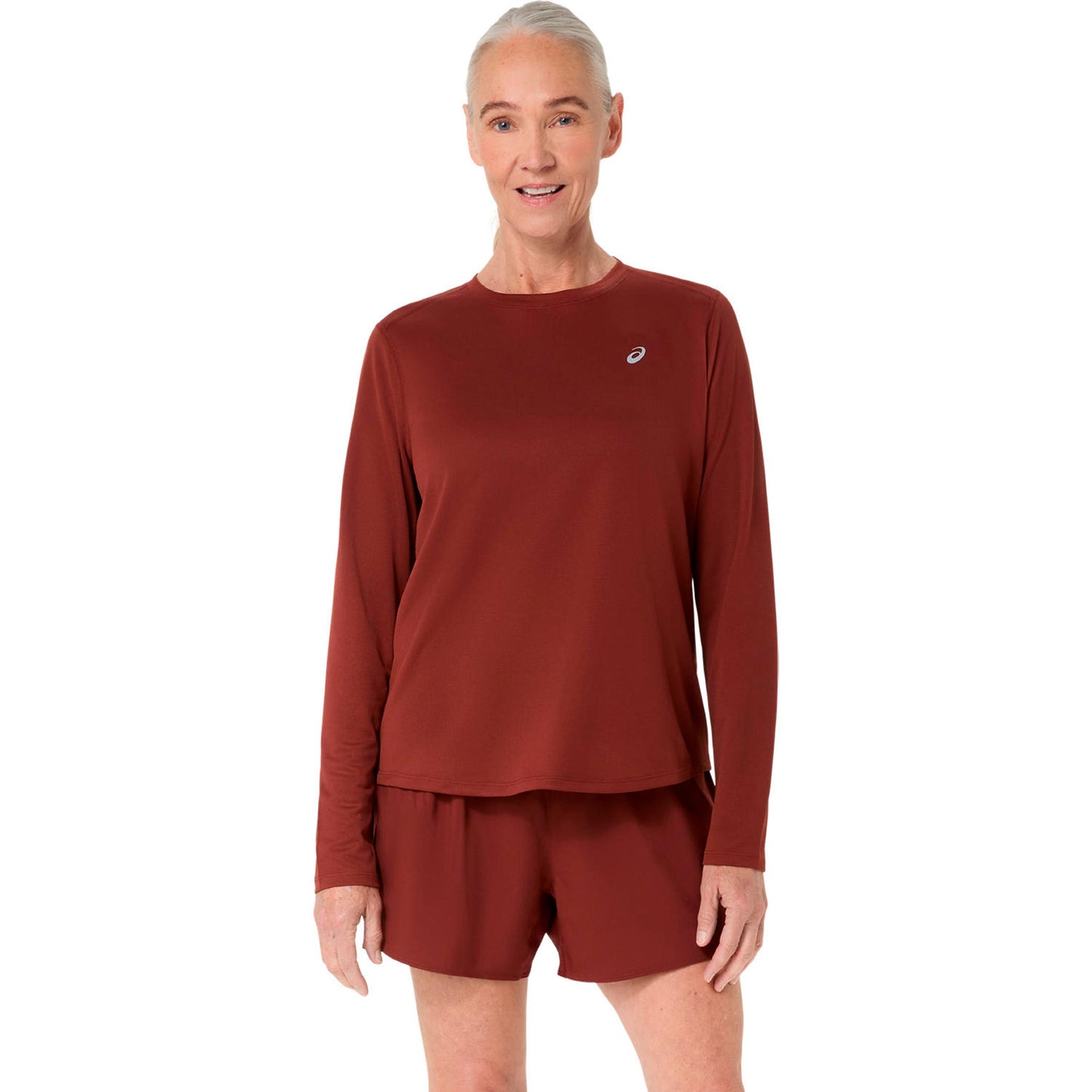 ASICS Core  Maillot de course Femmes - rouge foncé