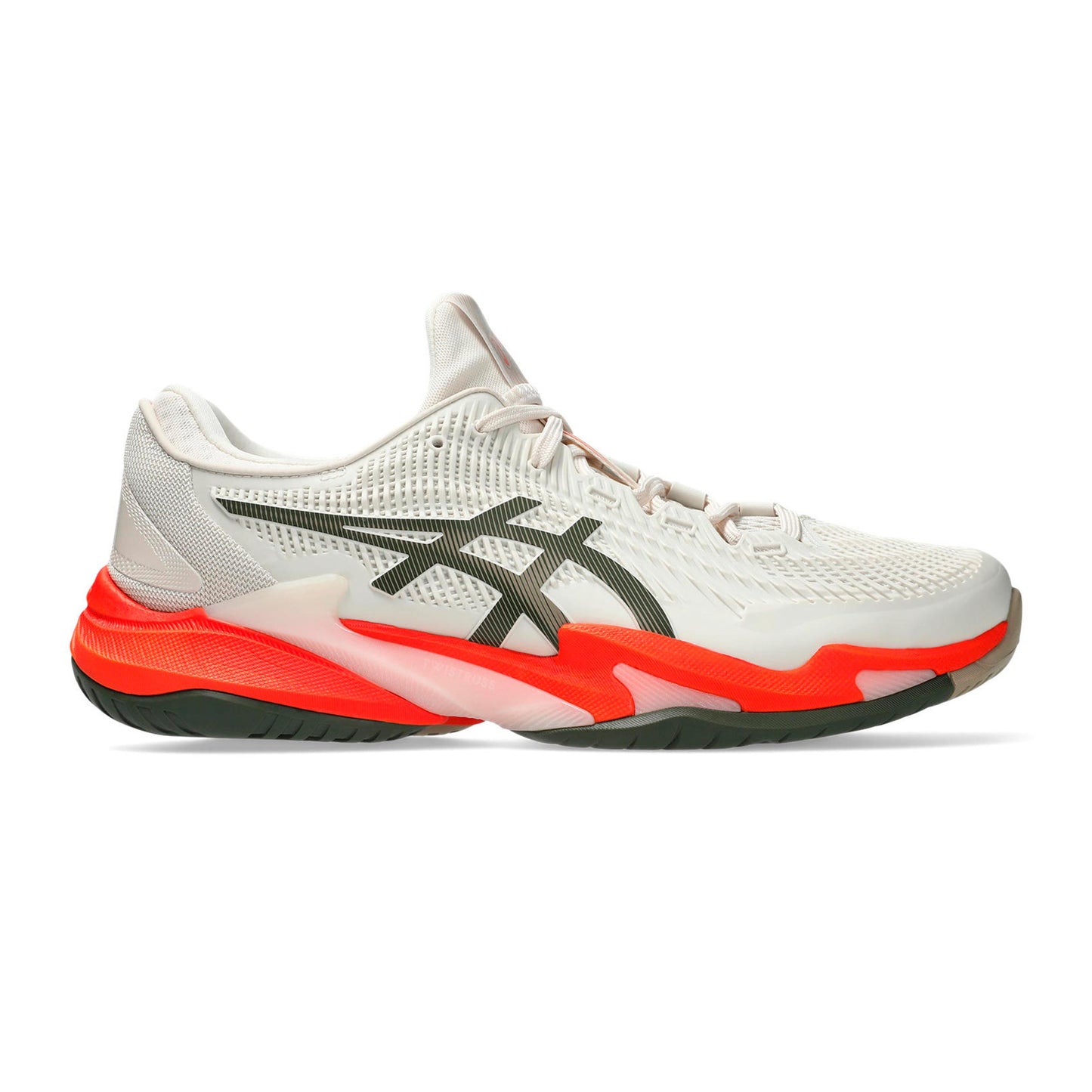 ASICS Court FF 3 Chaussures toutes surfaces Hommes - crème, orange fluo