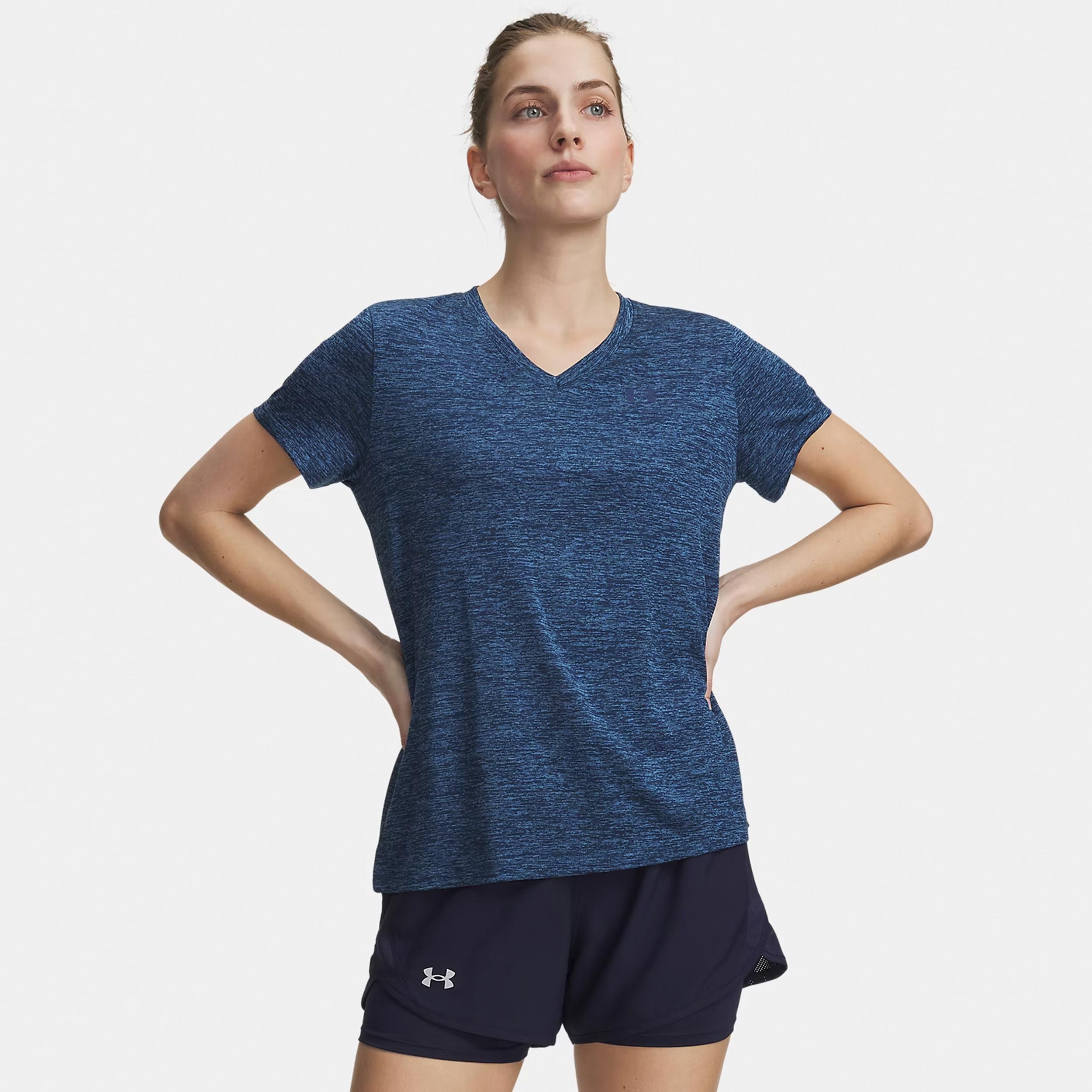Under Armour Tech Twist T-shirt Femmes - bleu, bleu nuit