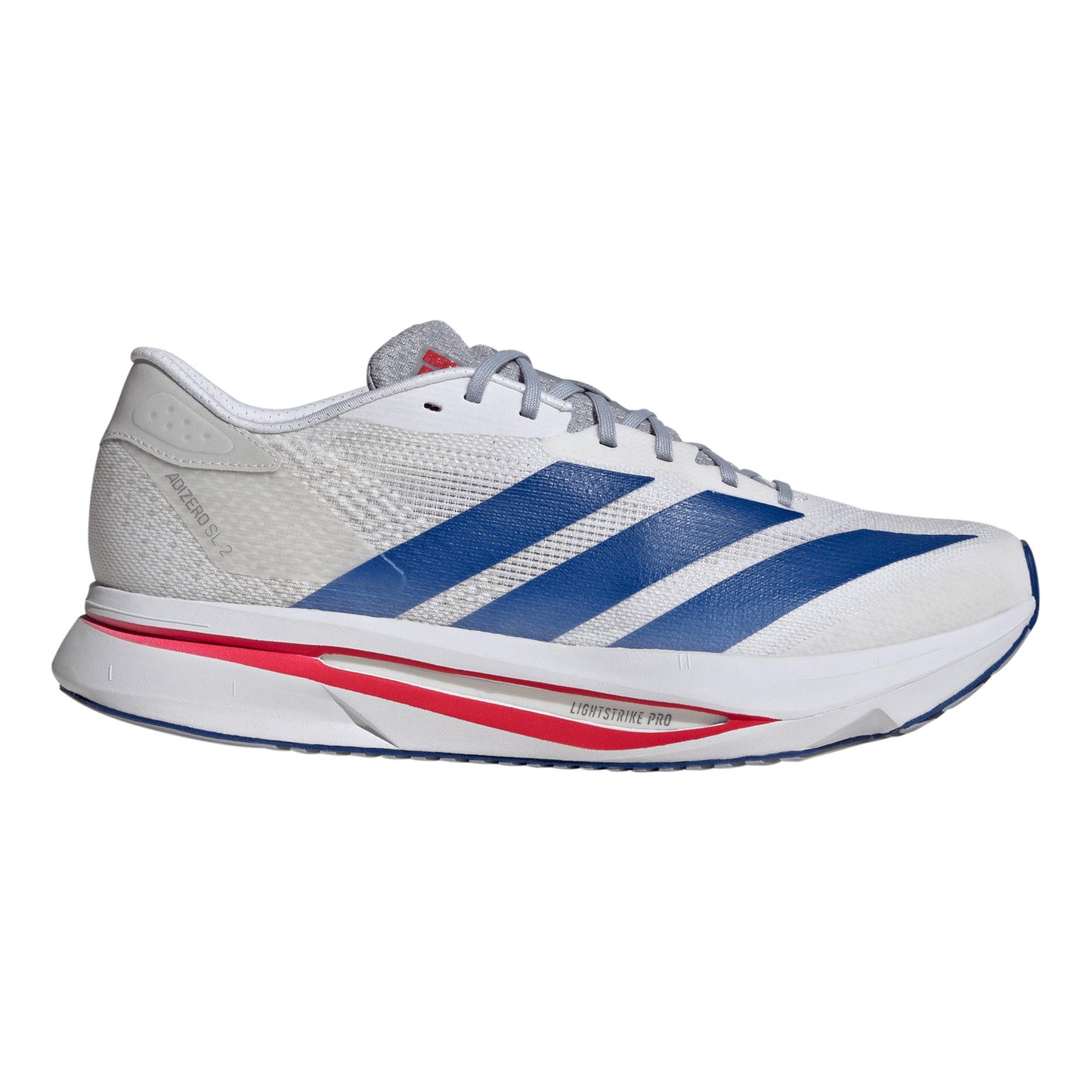 adidas adizero SL 2 Chaussure de running sans stabilisateurs Hommes - blanc, bleu