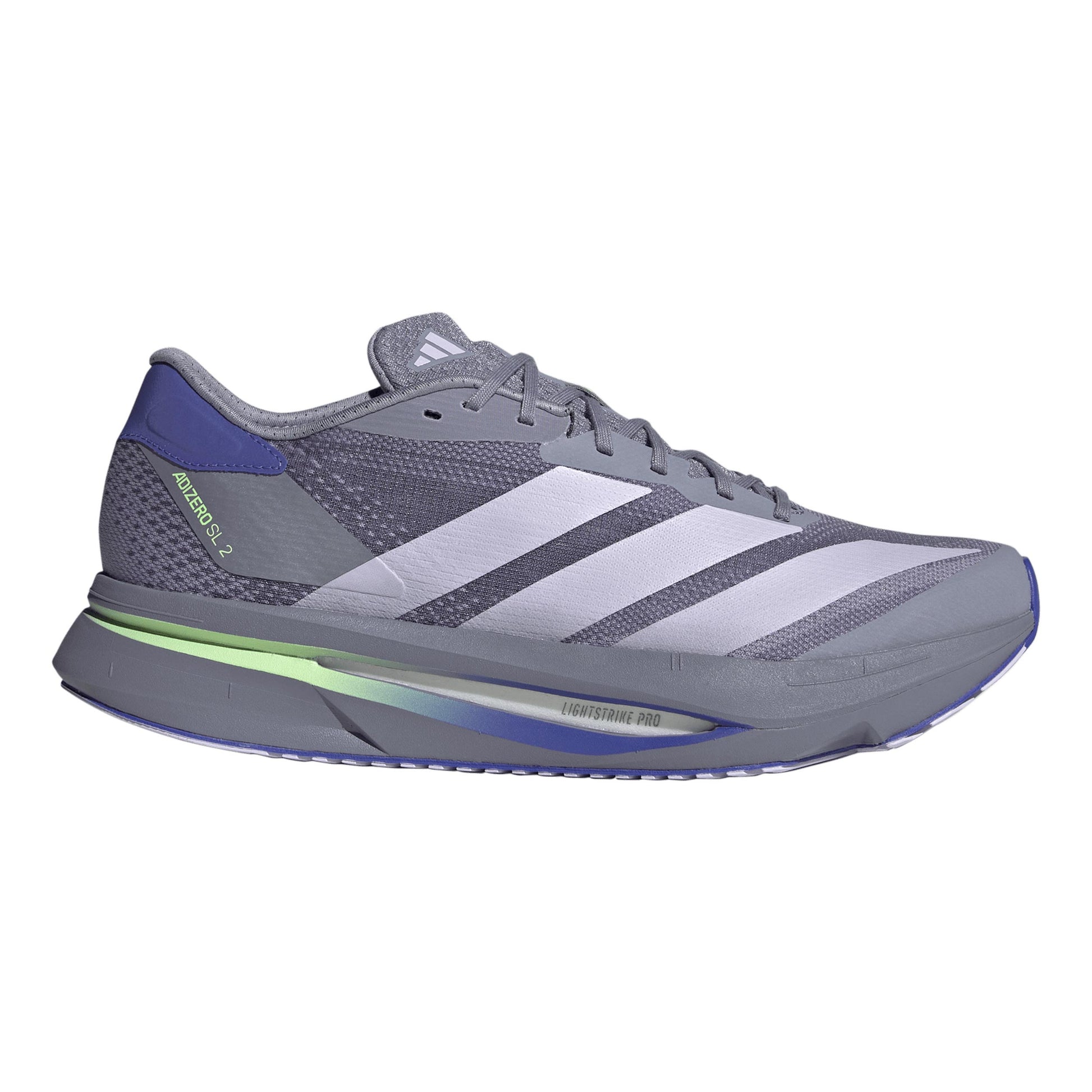 adidas adizero SL 2 Chaussure de running sans stabilisateurs Hommes - gris, lilas
