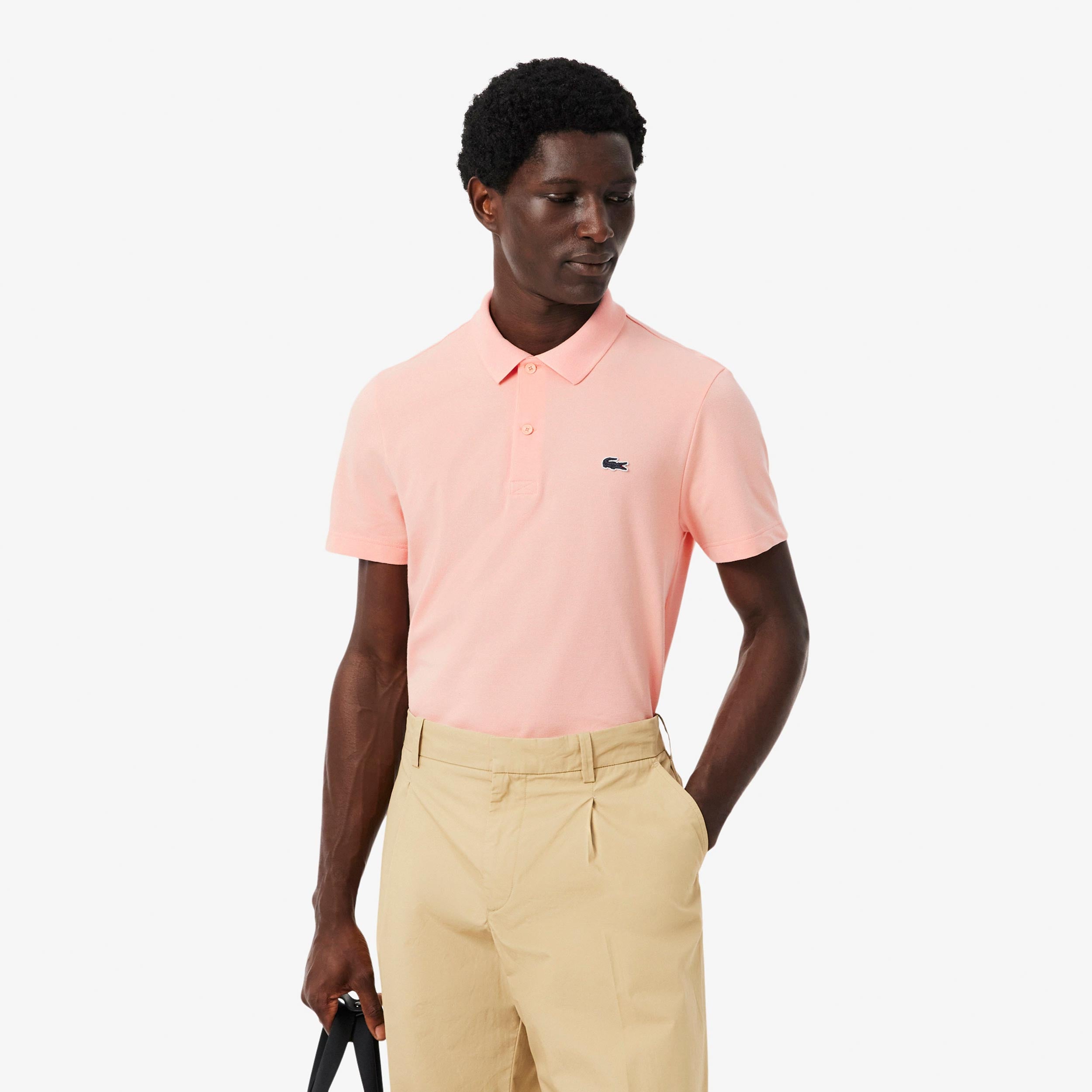Lacoste Polo Hommes - abricot
