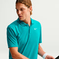 Dri-Fit Victory Court Solid Polo Hommes - turquoise