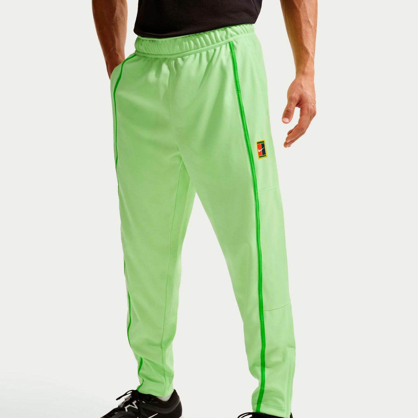 Nike Carlos Alcaraz Court Heritage Pantalon survêtement Hommes-jaune lemon