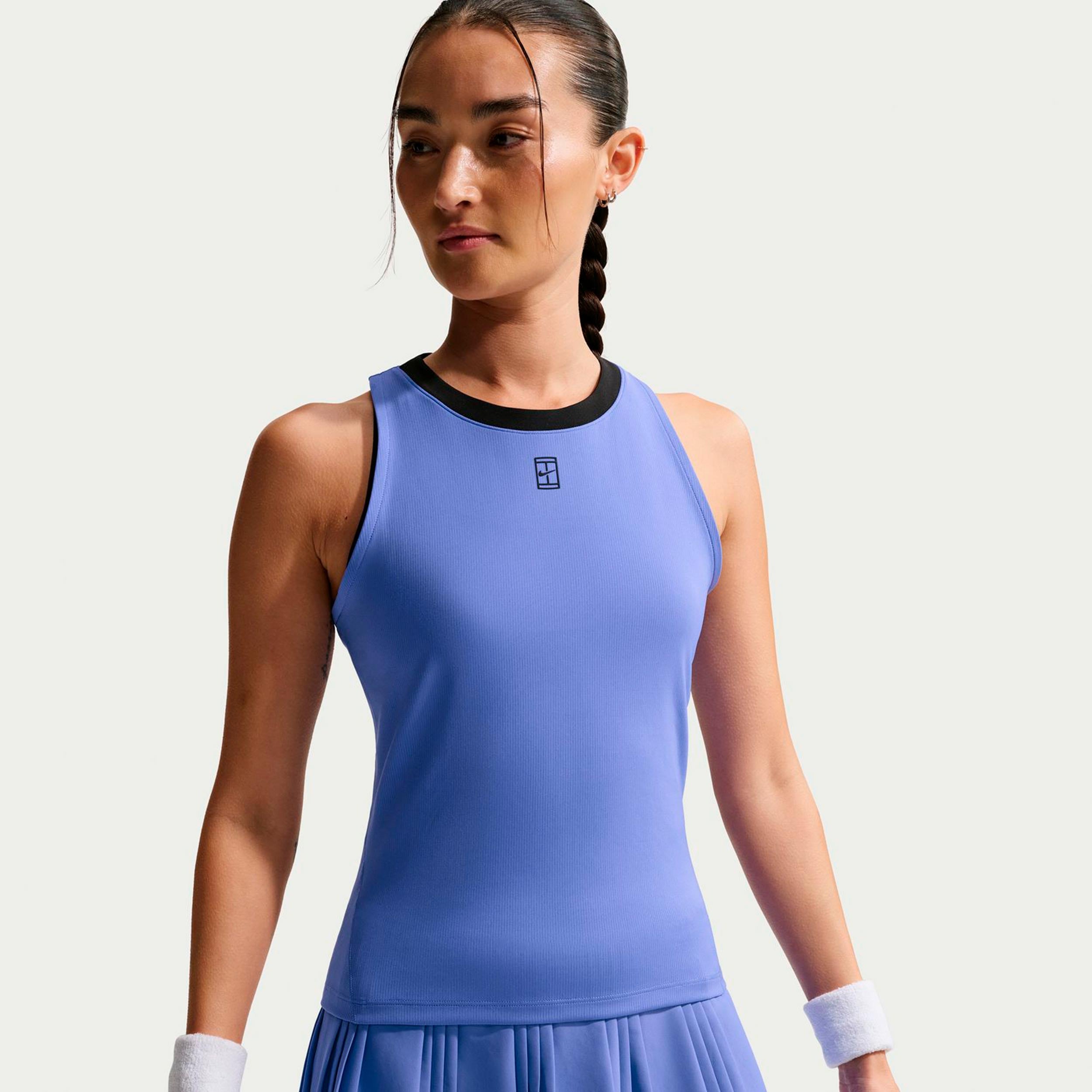 Nike Court Dri-FIT Advantage Débardeur tank top Femmes-bleu