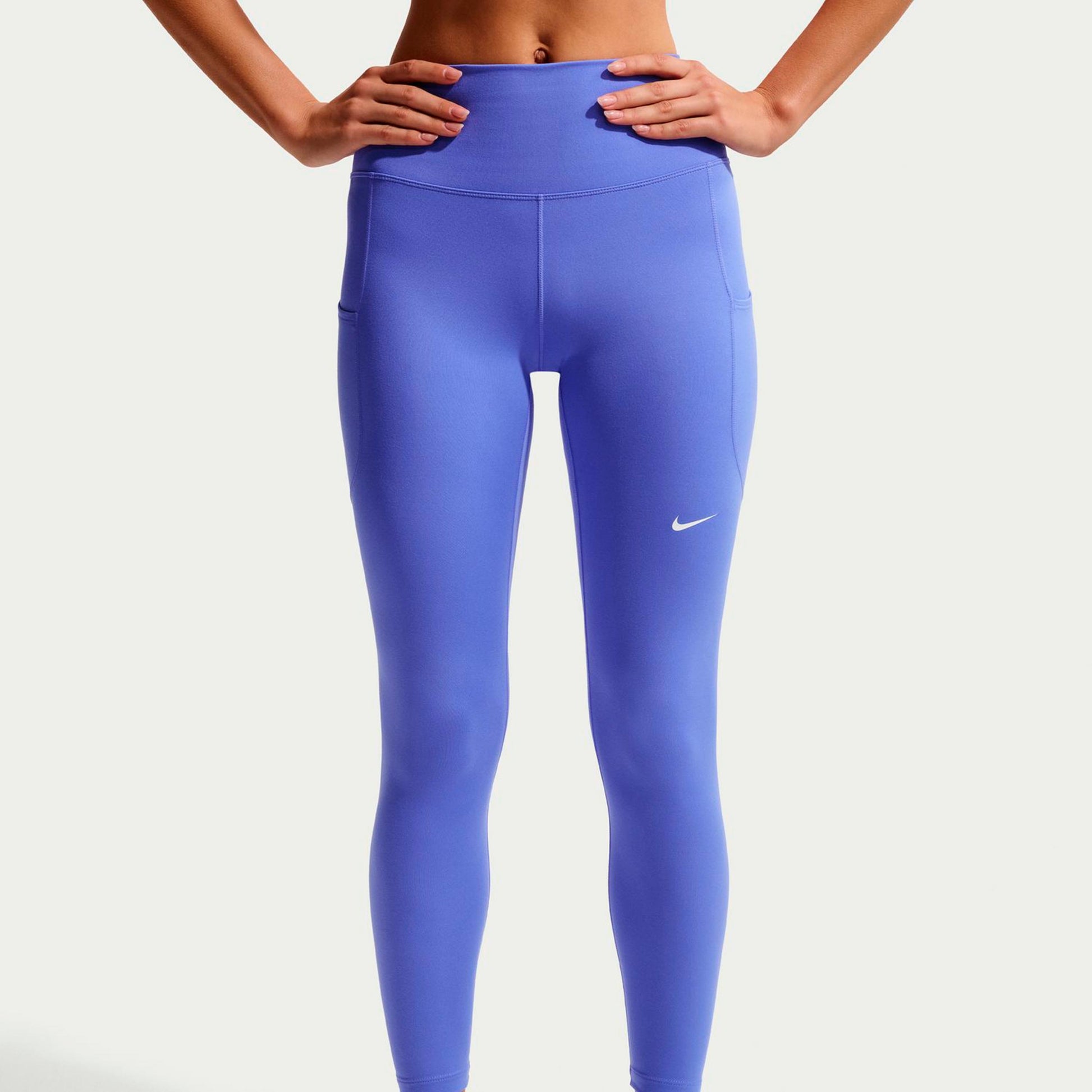 Nike Dri-FIT One High Rise 7/8 Collant tight Femmes-bleu