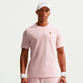 Court Heritage T-shirt Hommes - vieux rose, beige