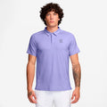 Court Dri-FIT Advantage Polo Hommes - lilas, gris foncé
