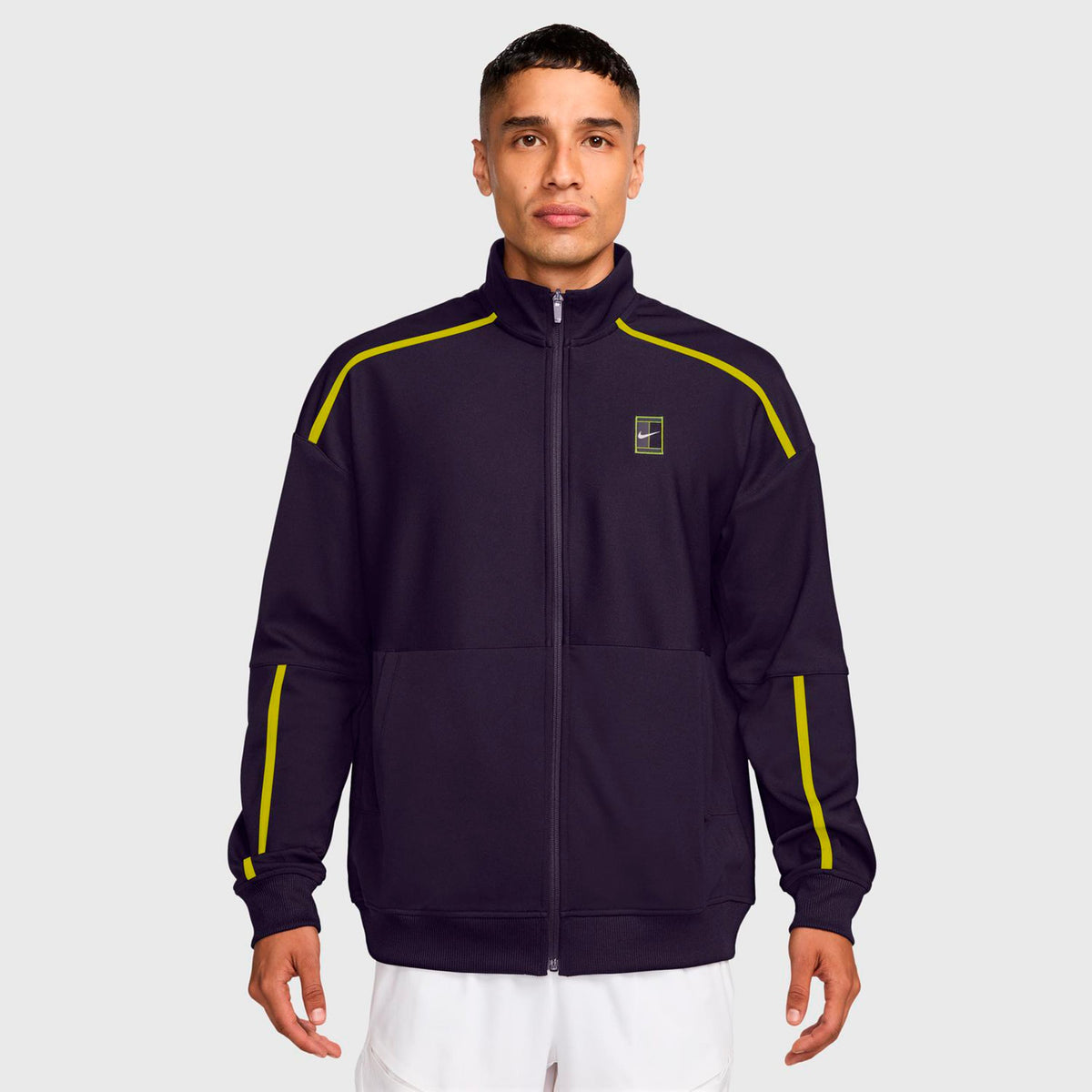 Nike Court Heritage Veste de survêtement Hommes - violet foncé