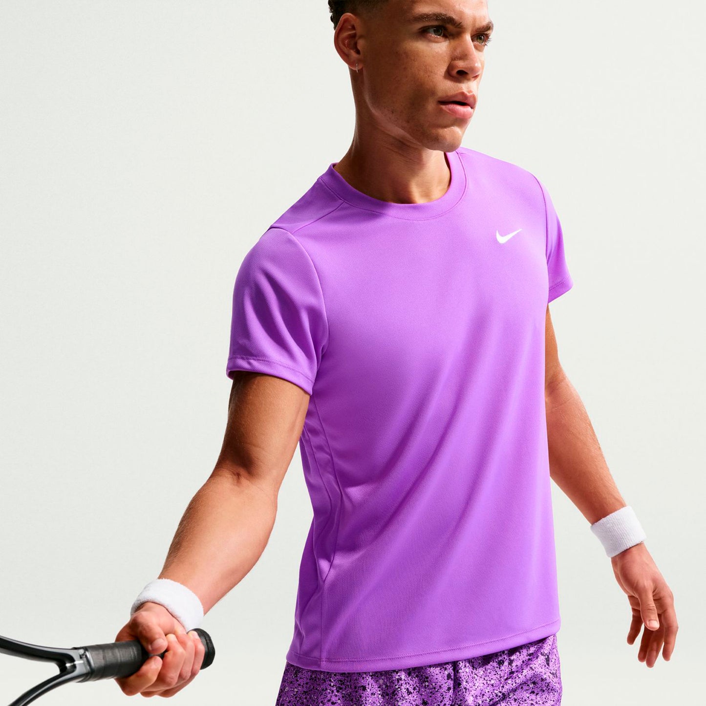 Nike Court Victory Dry T-shirt Hommes - violet