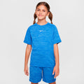 Dri-FIT Multi Heather T-shirt Enfants-bleu, blanc