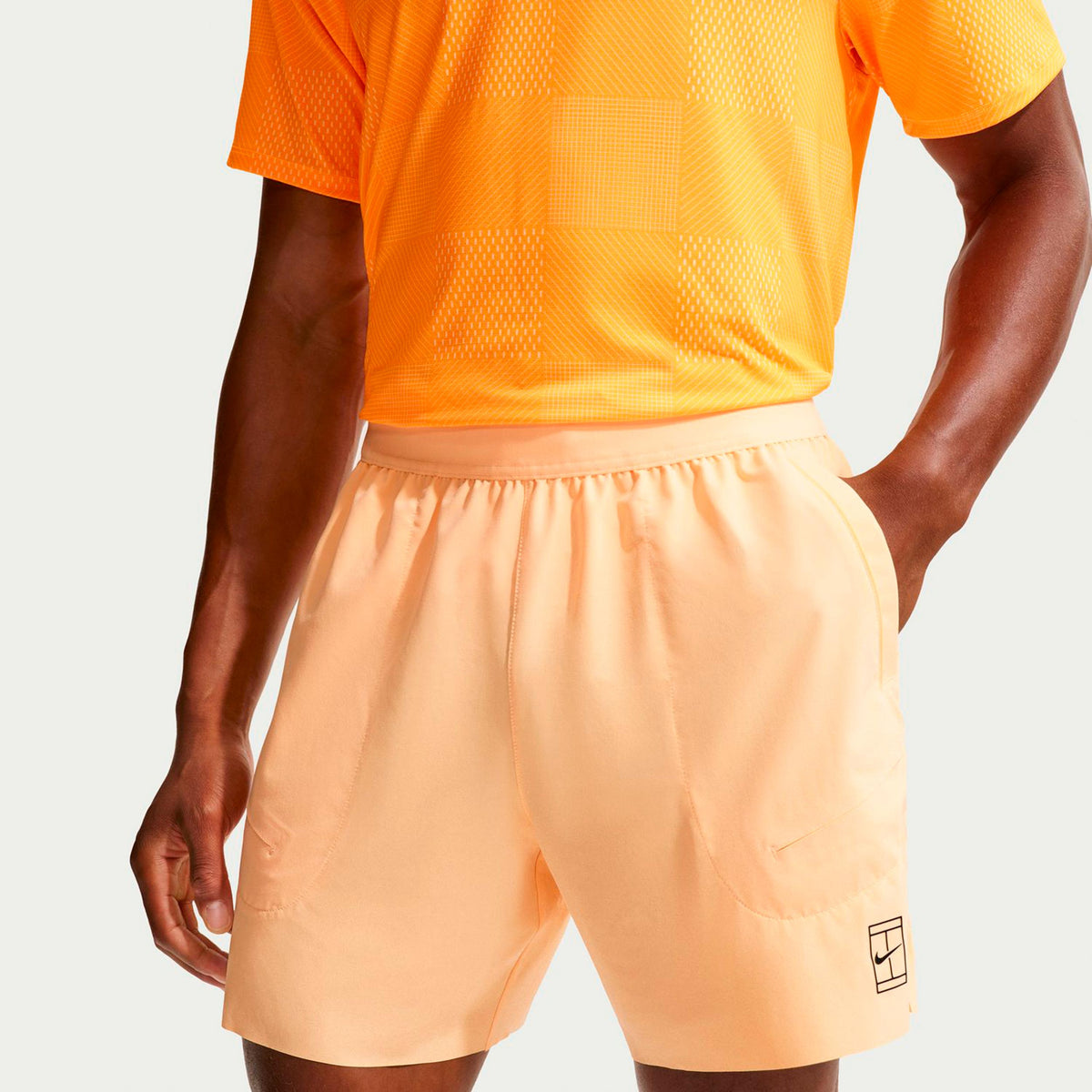 Nike Carlos Alcaraz Court Dri-FIT Advantage 6in Shorts Hommes-jaune