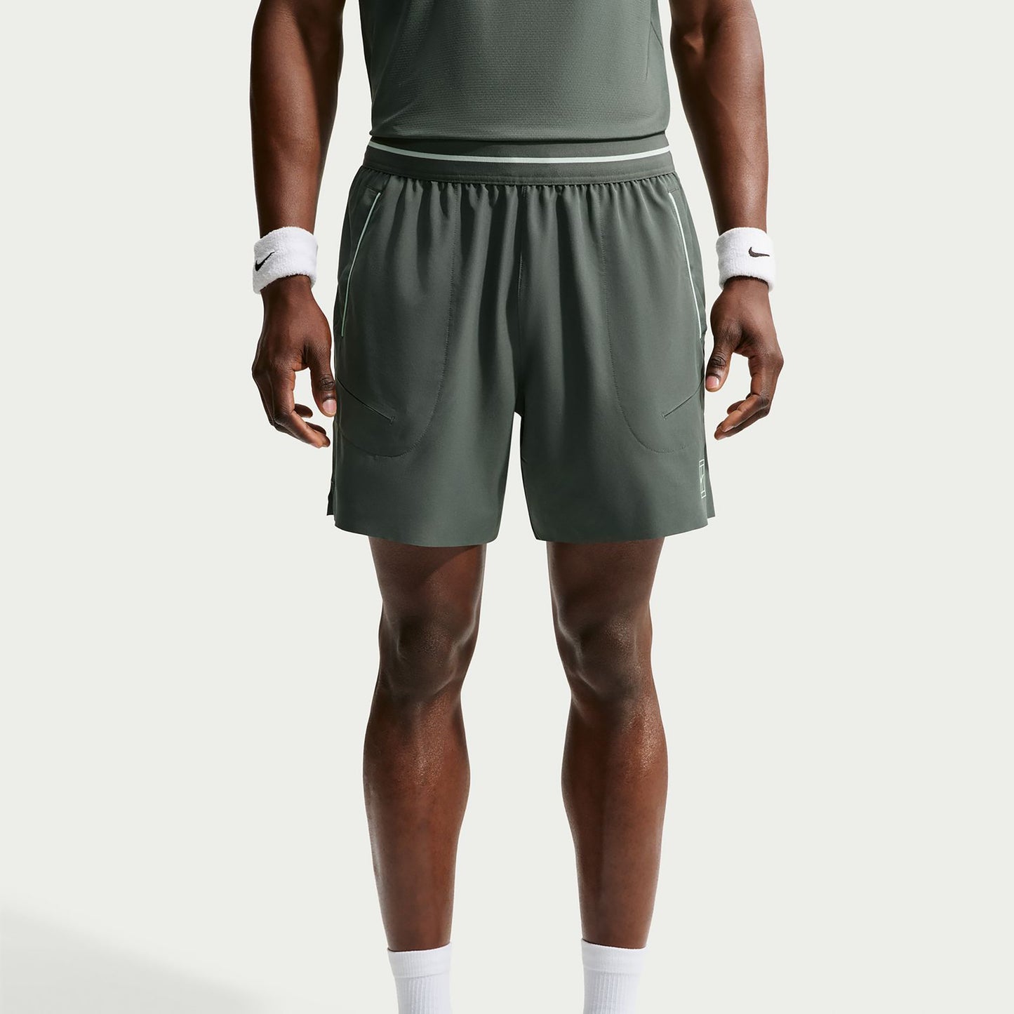 Nike Court Dri-FIT Advantage 6in Shorts Hommes - blanc cassé