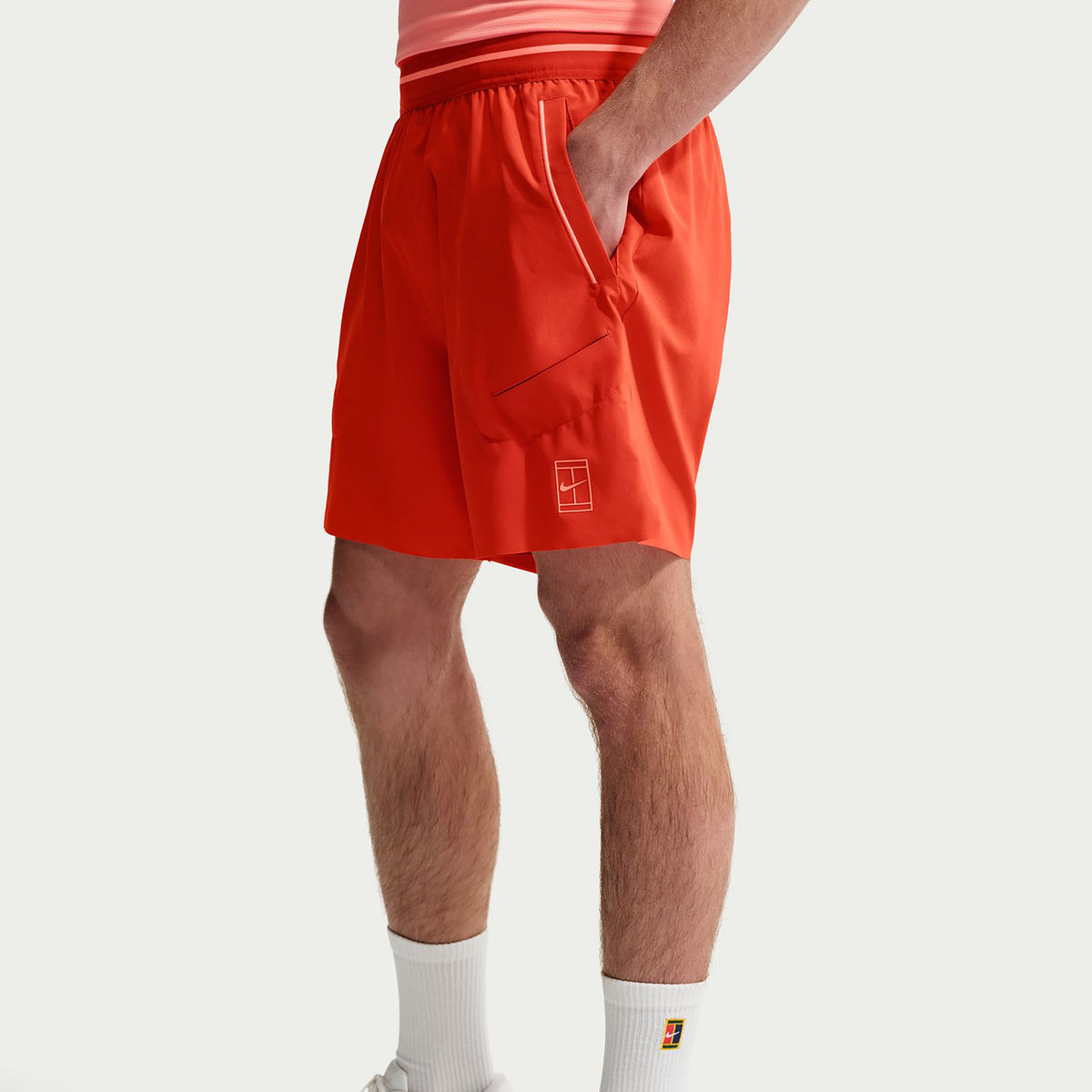 Nike Carlos Alcaraz Court Dri-FIT Advantage 6in Shorts Hommes - corail