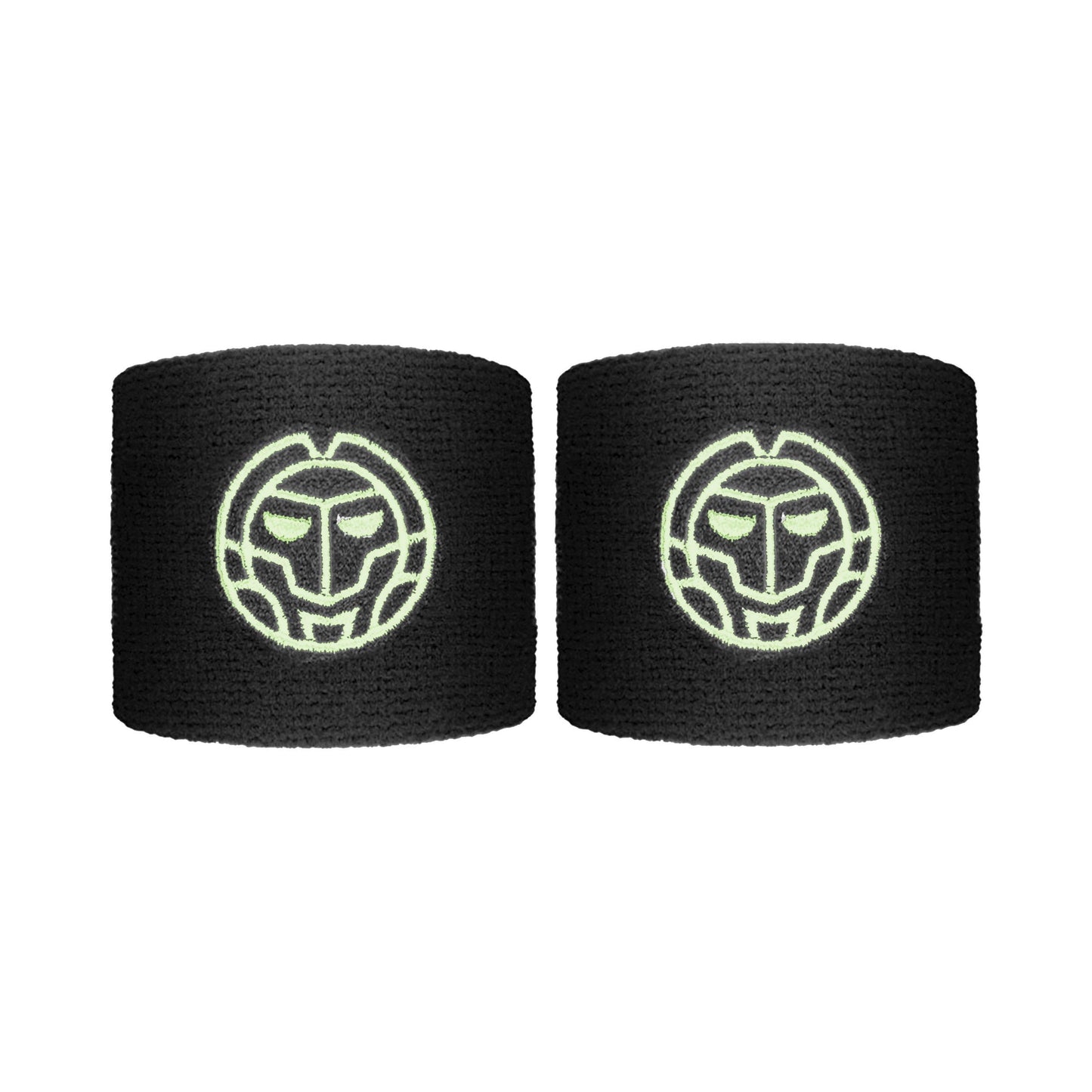 BIDI BADU Night Flash Poignet Pack de 2 unités court - noir, blanc
