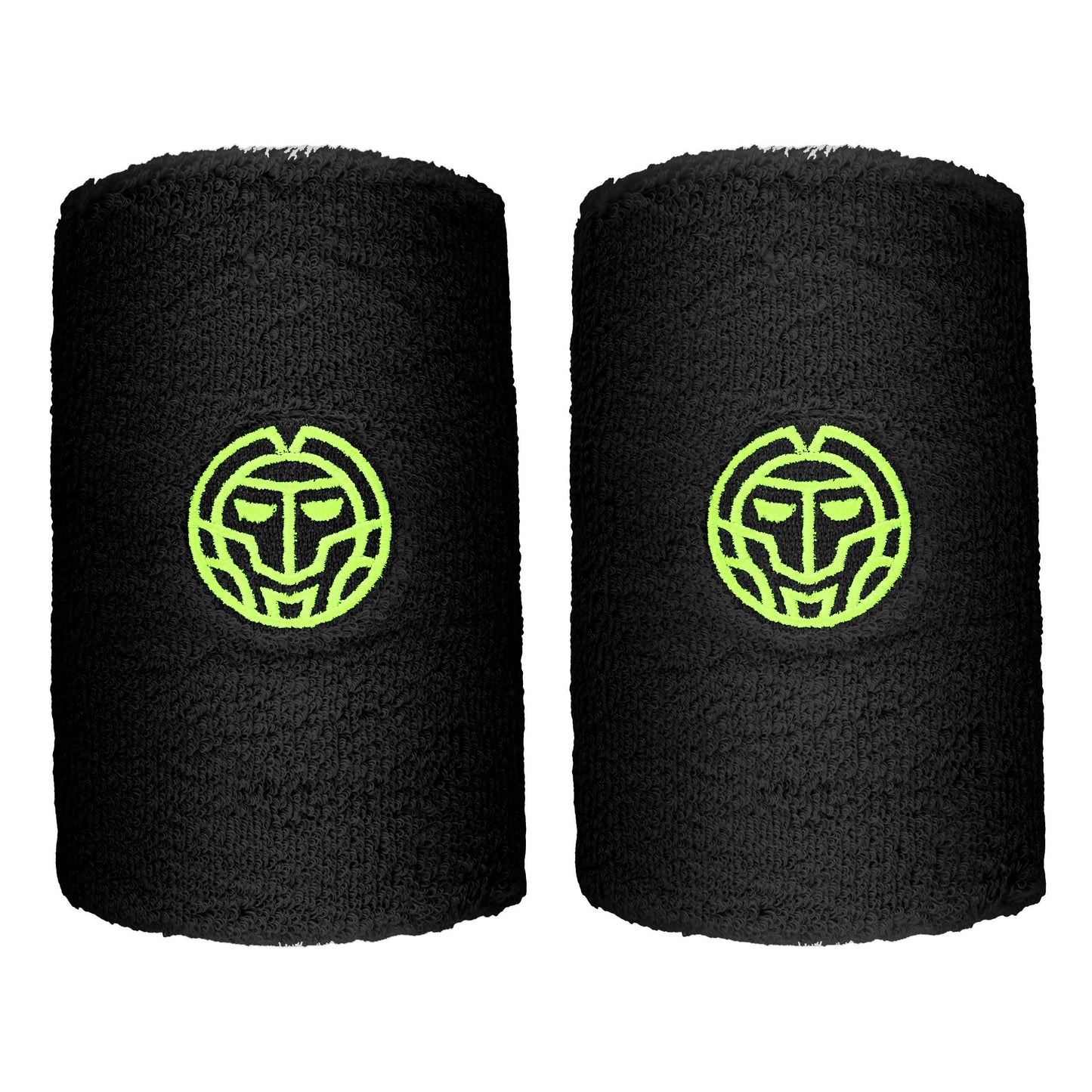 BIDI BADU Night Flash Poignet Pack de 2 unités long - noir, jaunes fluo