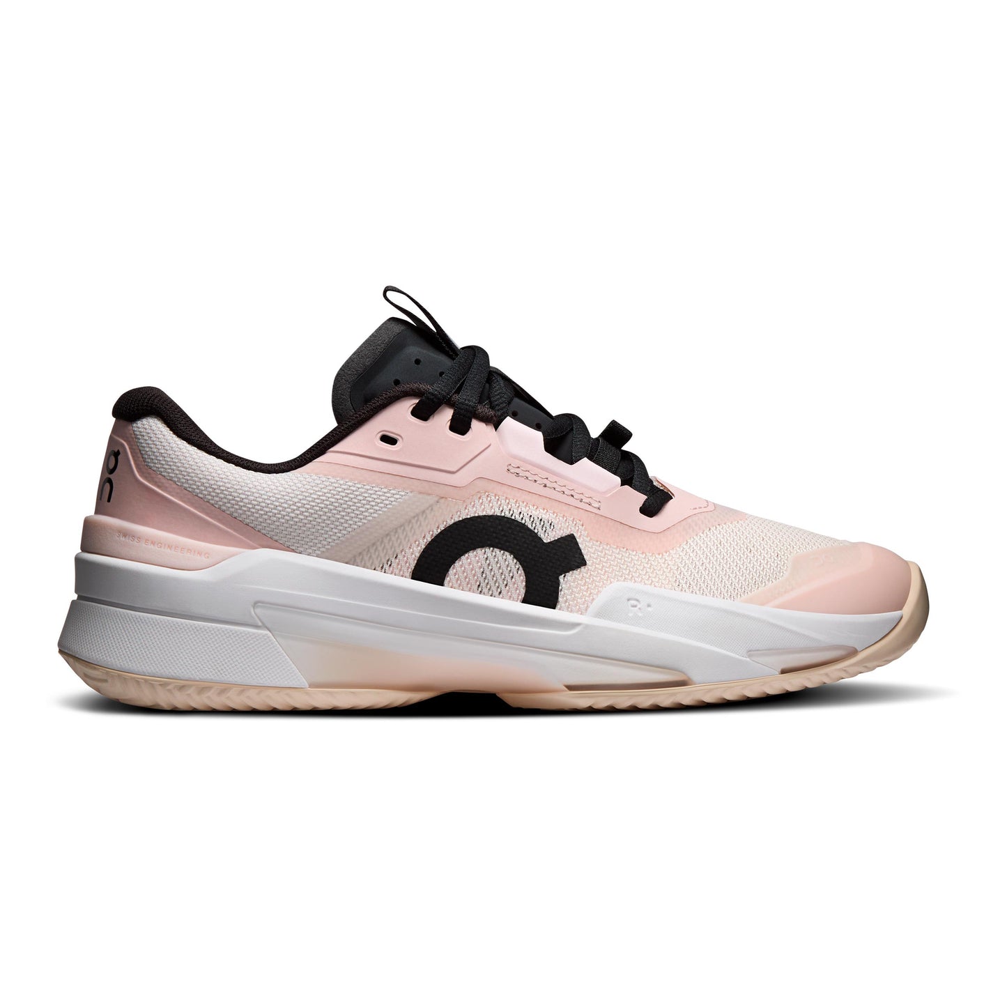 On THE ROGER Pro Fire Chaussure terre battue Femmes - rose pastel, beige