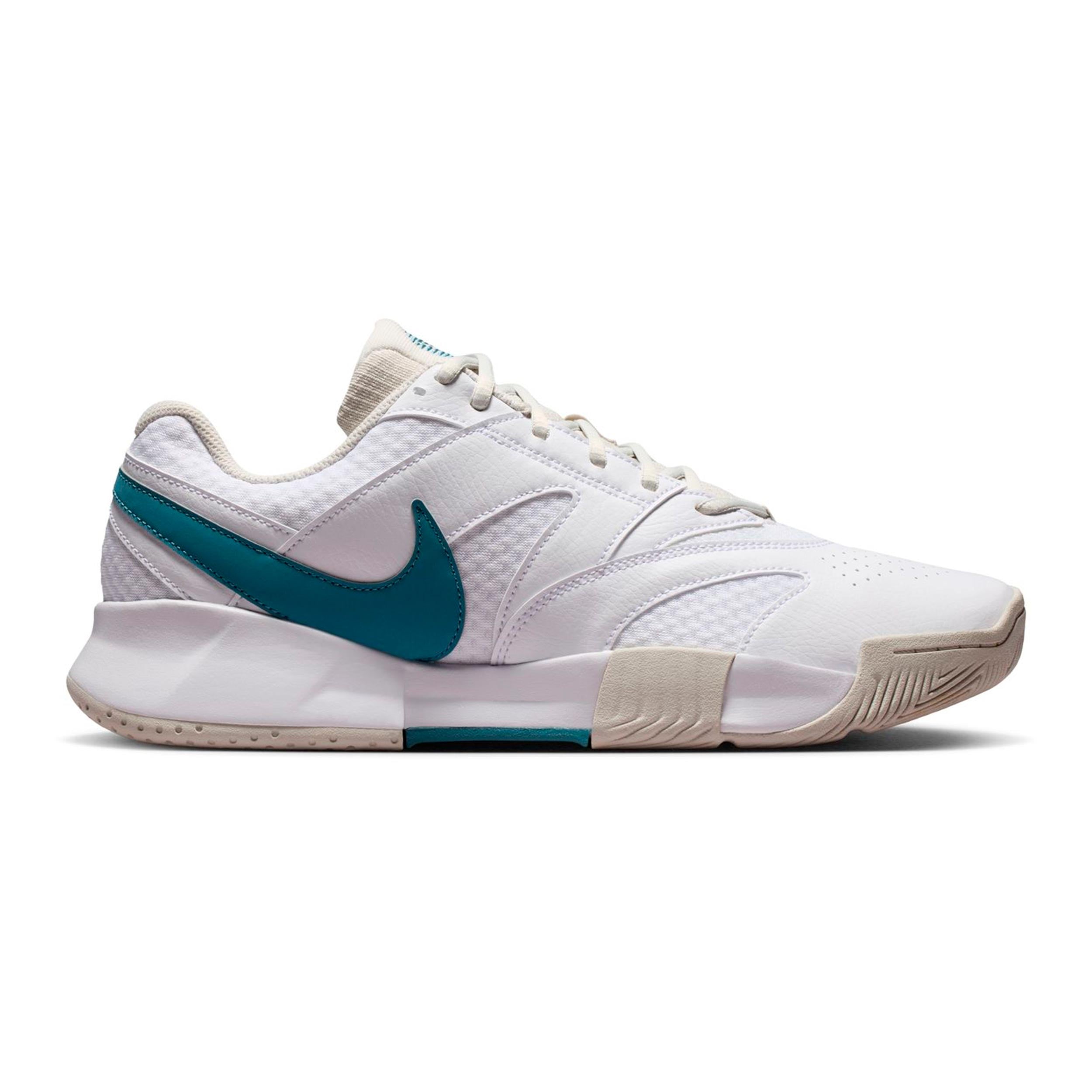 Nike Court Lite 4 Chaussures toutes surfaces Hommes - blanc, bleu-vert